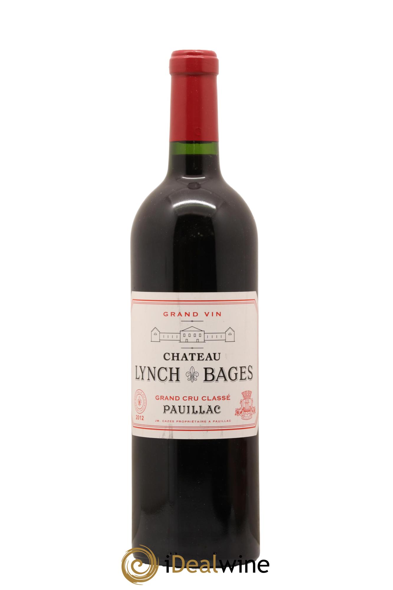 Château Lynch Bages 5ème Grand Cru Classé 2012 - Lot de 1 bouteille - 0