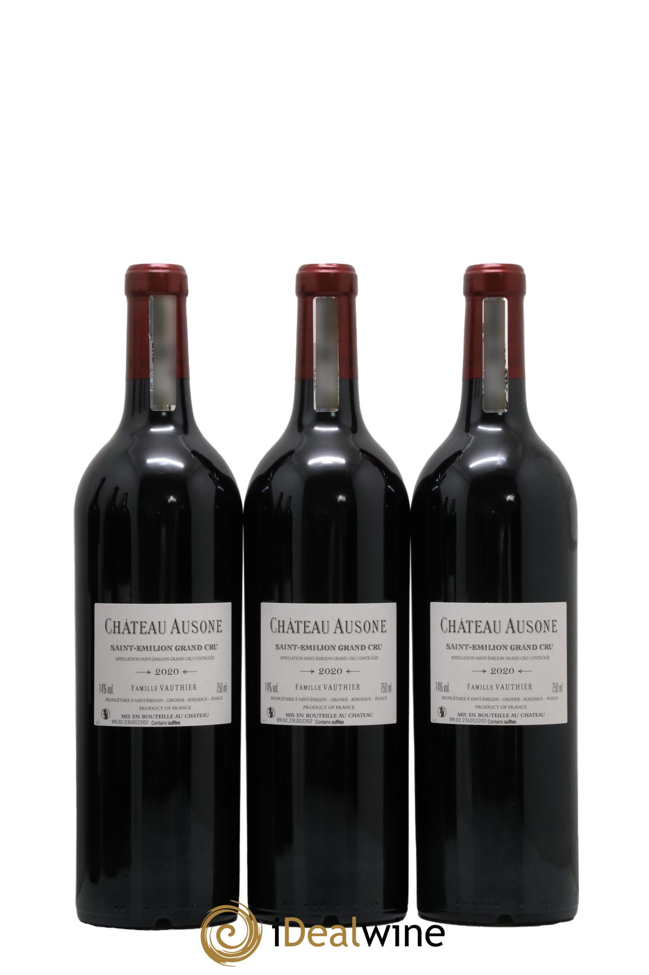 Château Ausone 1er Grand Cru Classé A  2020 - Lot de 6 bouteilles - 2