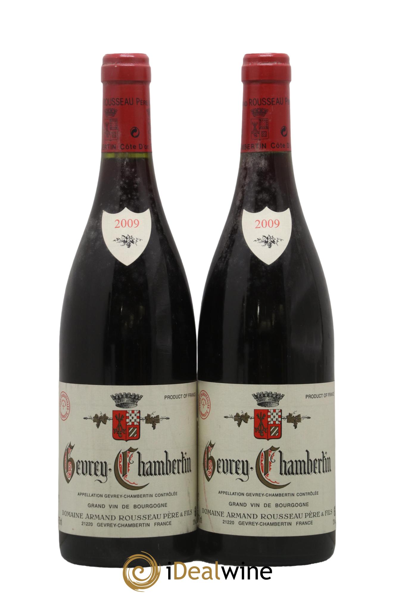 Gevrey-Chambertin Armand Rousseau (Domaine) 2009 - Lot of 2 bottles - 0