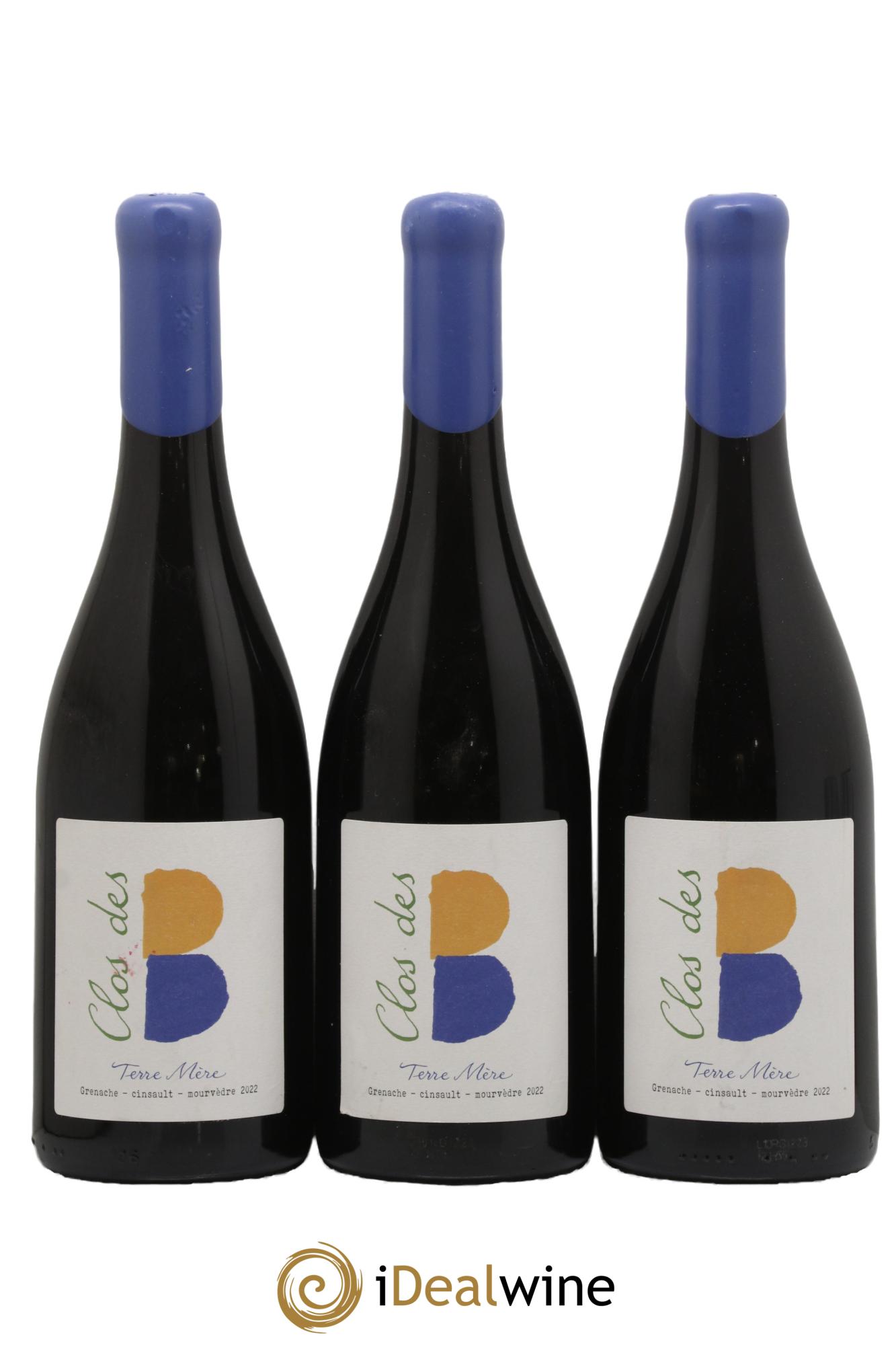 Côtes de Provence Terre Mere Clos des B 2022 - Posten von 3 Flaschen - 0