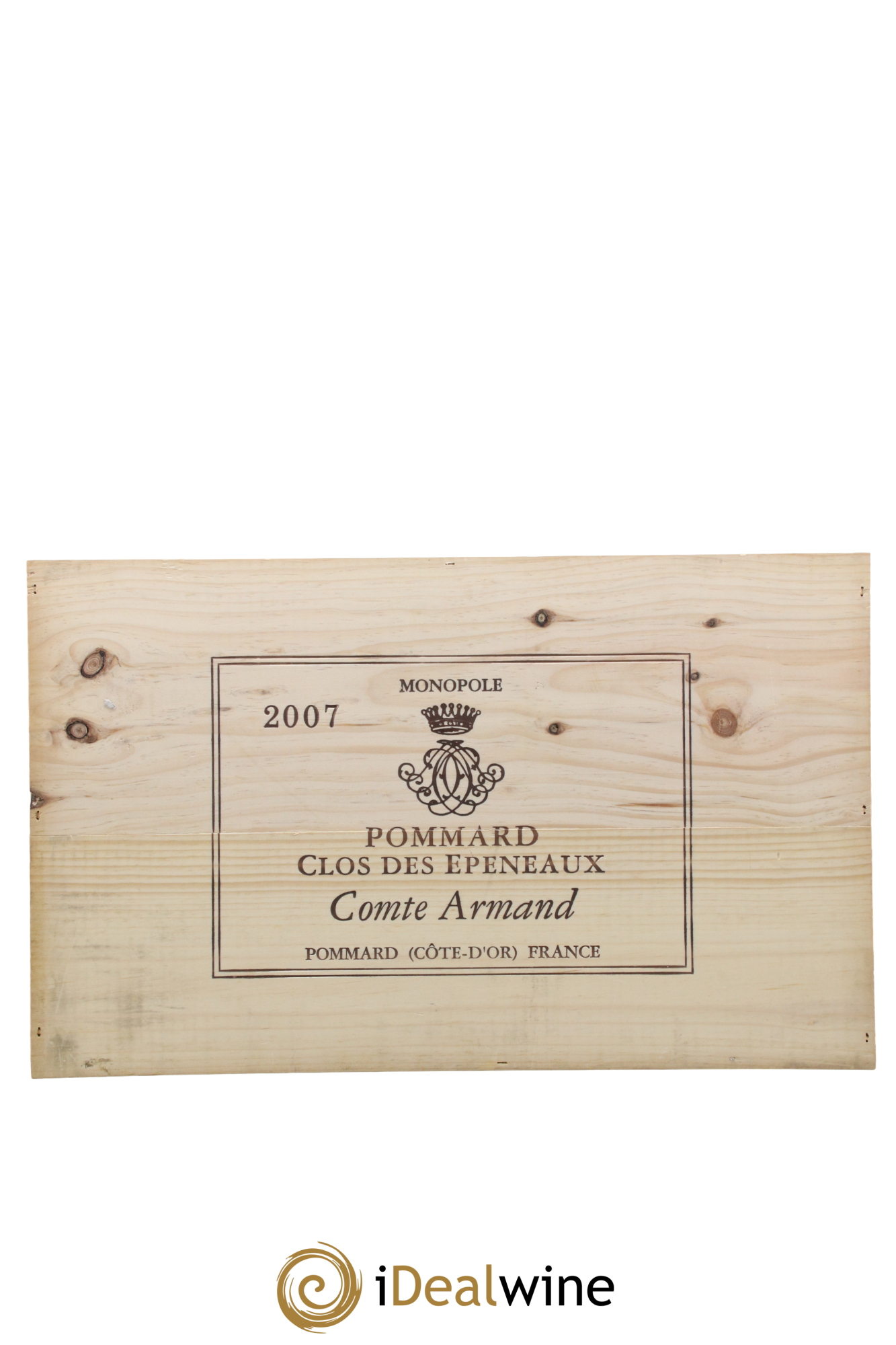 Pommard 1er Cru Clos des Epeneaux Comte Armand 2007 - Lot de 6 bouteilles - 3
