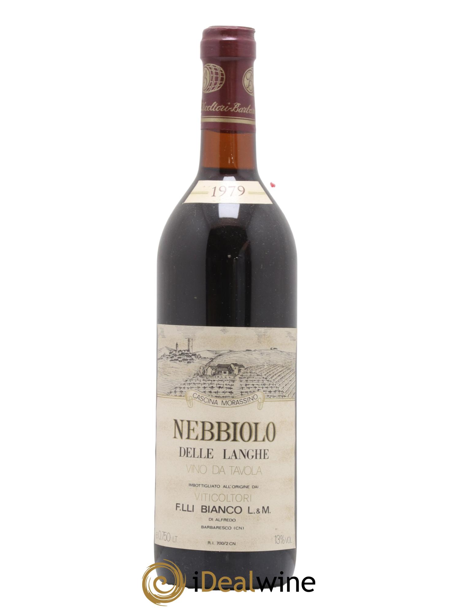 Nebbiolo Fratelli Bianco 1979 - Lot de 1 bouteille - 0