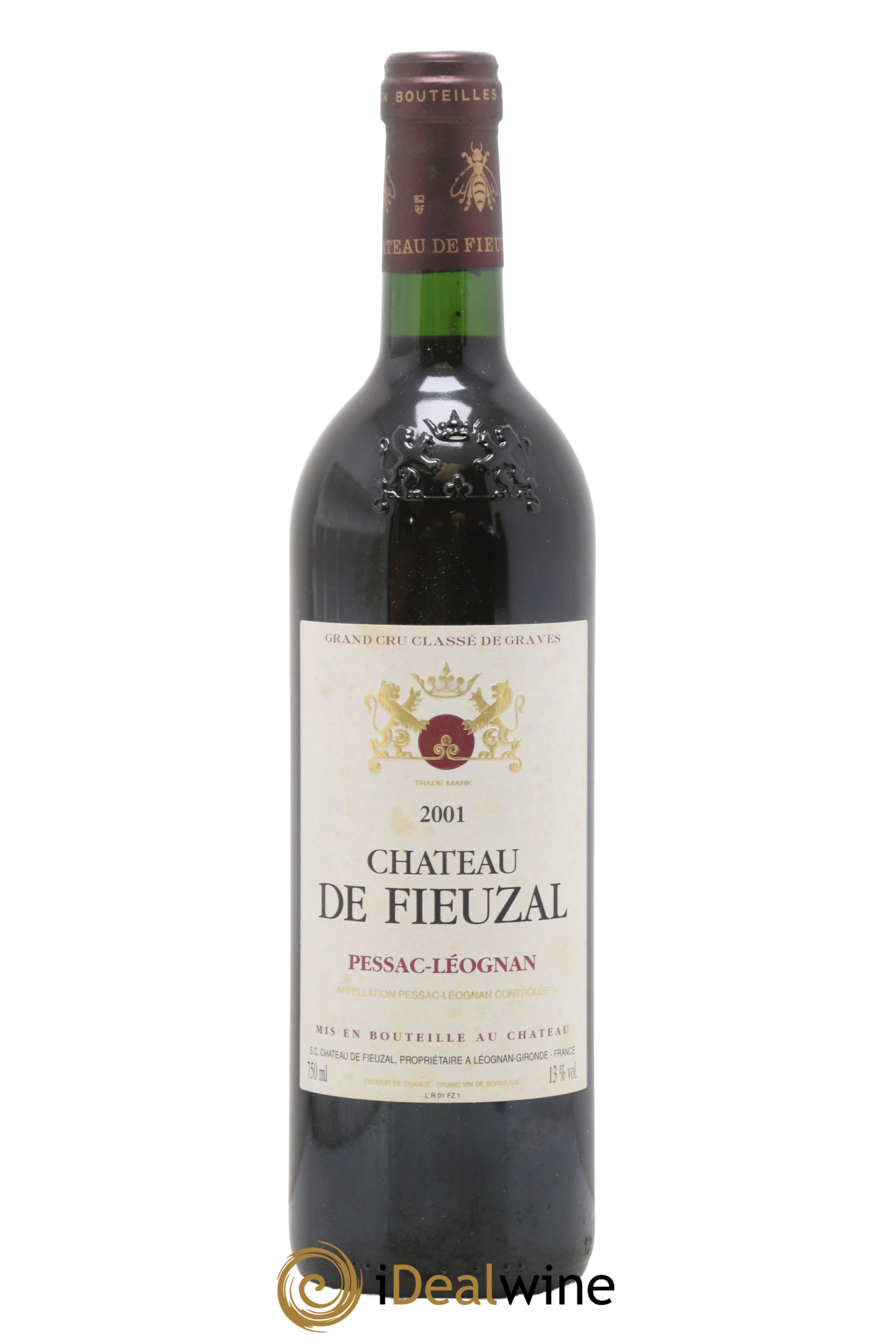 Château de Fieuzal Cru Classé de Graves 2001 - Lot of 1 bottle - 0