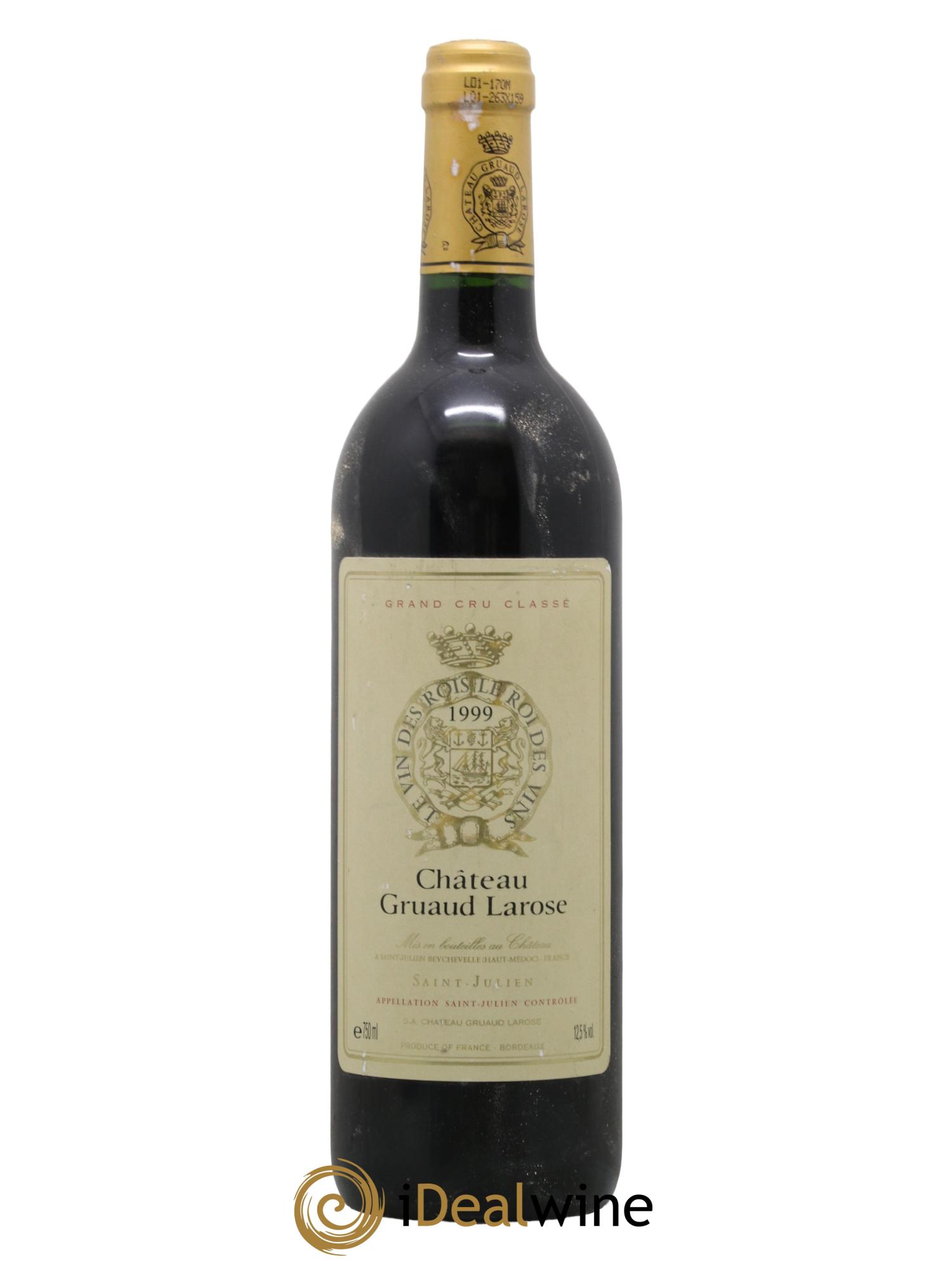 Château Gruaud Larose 2ème Grand Cru Classé 1999 - Lot de 1 bouteille - 0