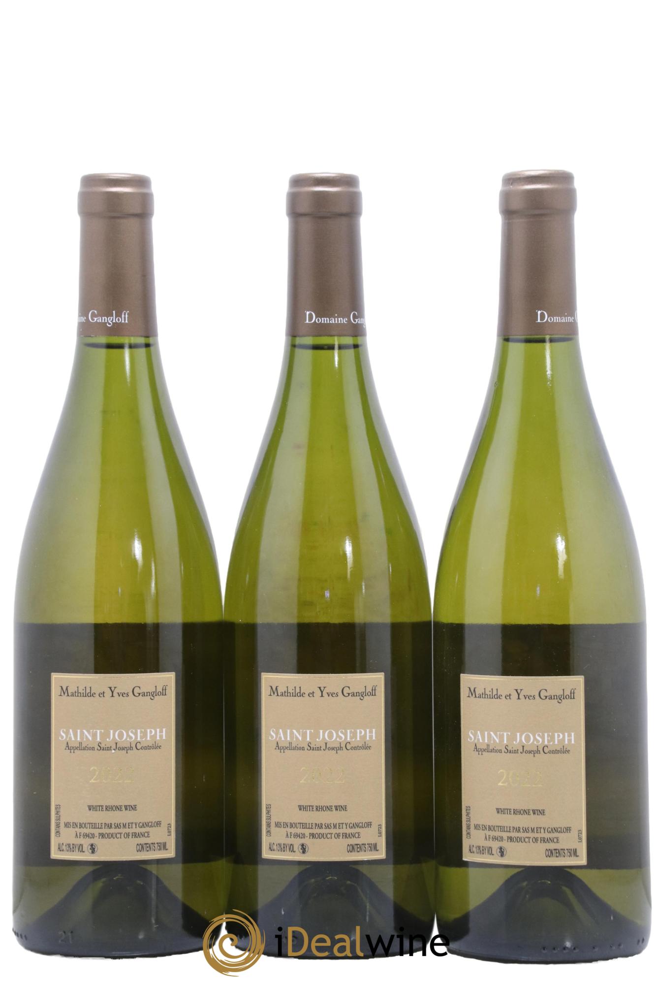 Saint-Joseph Gangloff (Domaine) 2022 - Lot de 3 bouteilles - 1