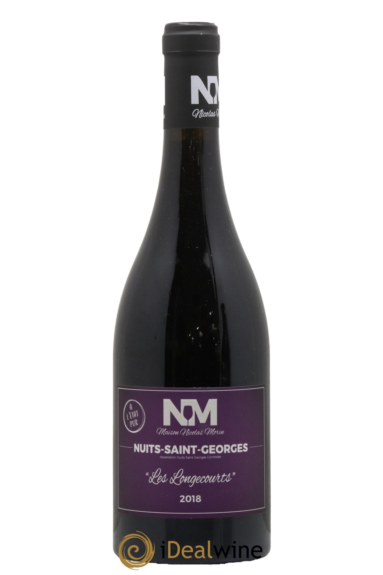 Nuits-Saint-Georges Les Longecourts Maison Nicolas Morin 2018 - Posten von 1 Flasche - 0