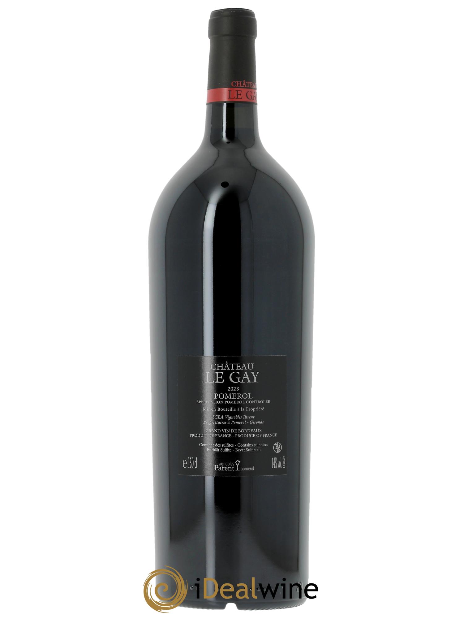 Château Le Gay (Original-holzkiste ab 3 Mag.) 2023 - Posten von 1 Magnum - 1