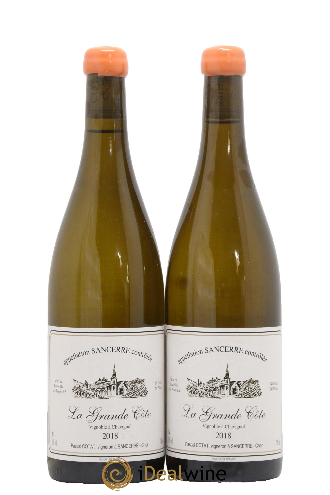 Sancerre La Grande Côte Pascal Cotat 2018 - Lot de 2 bouteilles - 0