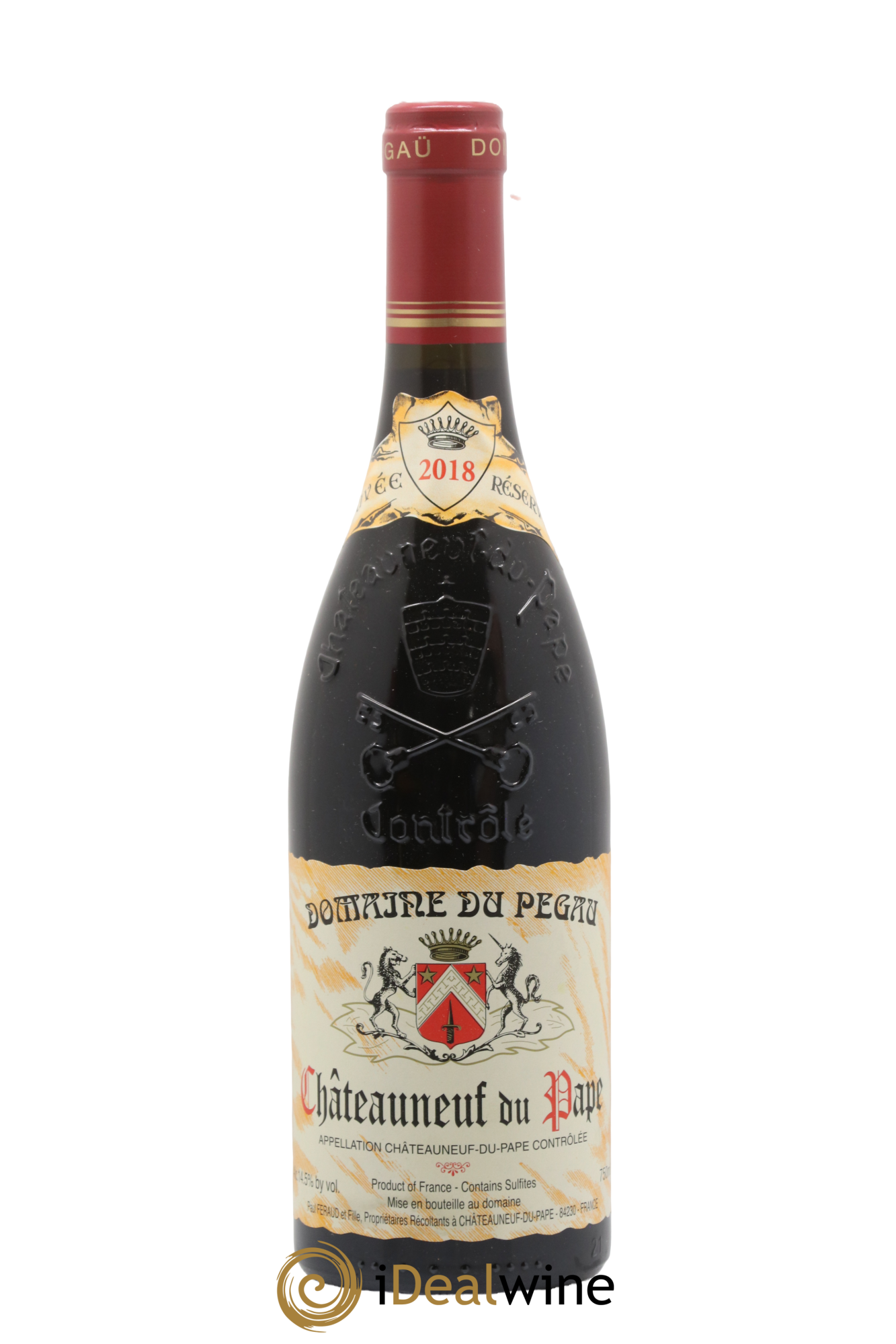 Châteauneuf-du-Pape Domaine du Pegau 2018 - Lot de 1 bouteille - 0
