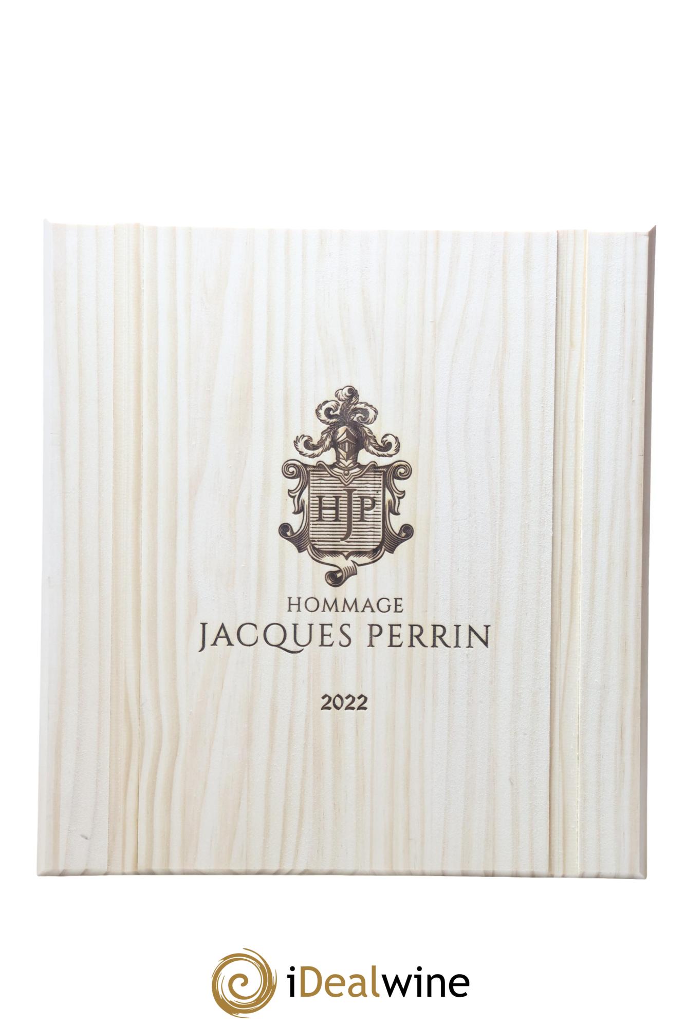 Châteauneuf-du-Pape Château de Beaucastel Hommage à Jacques Perrin Famille Perrin 2022 - Lot de 3 bouteilles - 2