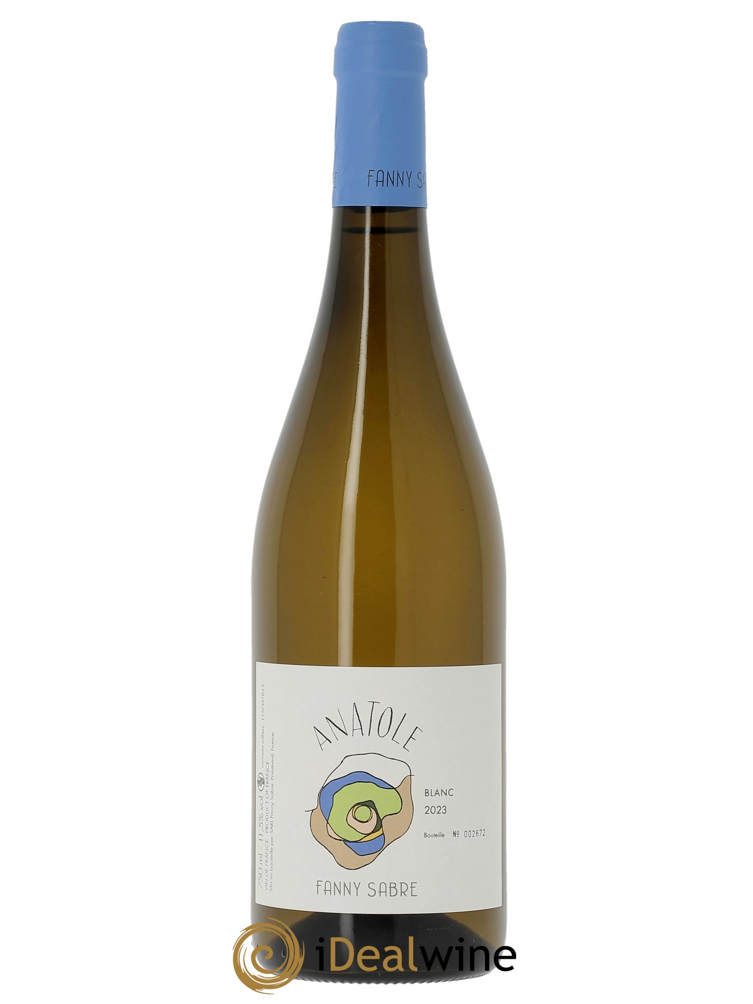 Vin de France Anatole Fanny Sabre  2023 - Lot de 1 bouteille - 0
