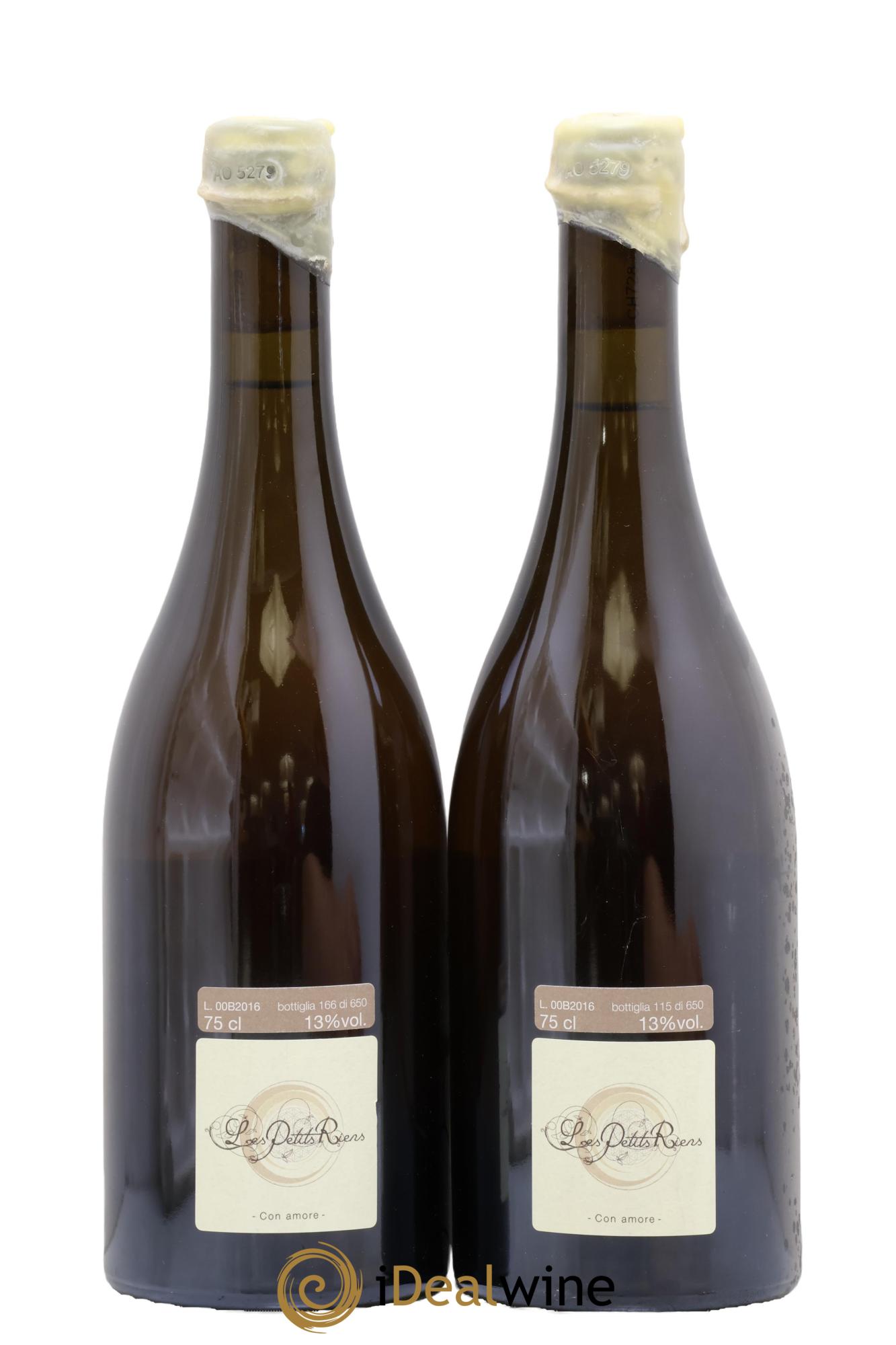 Italie L'Air des Cimes Les Petits Riens 2016 - Lot de 2 bouteilles - 2
