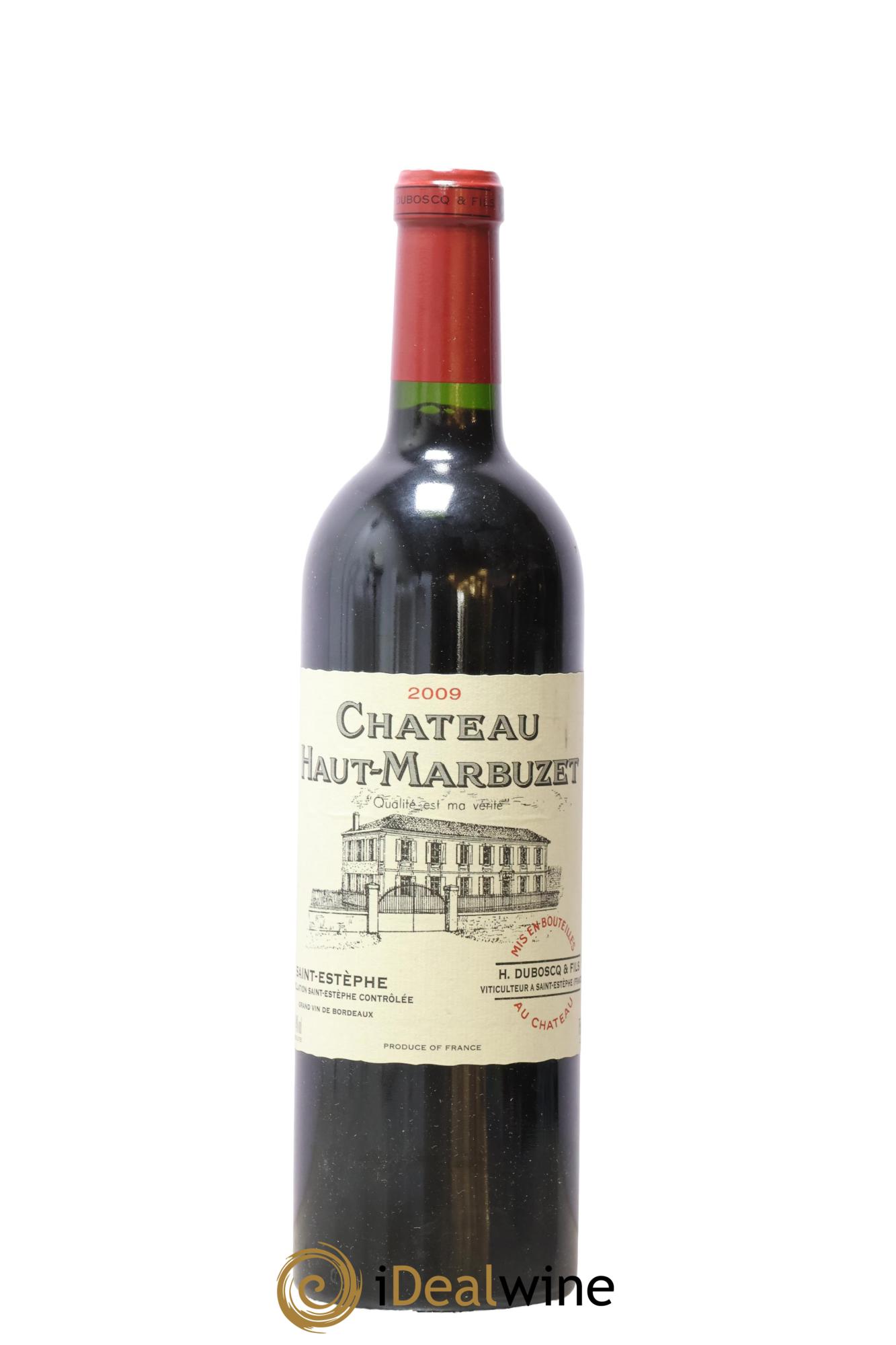 Château Haut Marbuzet 2009 - Lot de 1 bouteille - 0
