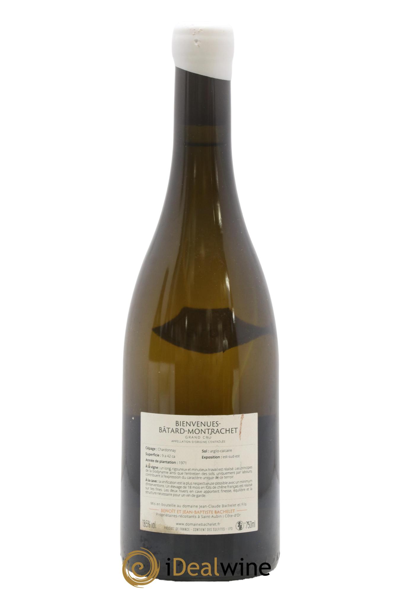 Bienvenues-Bâtard-Montrachet Grand Cru Jean-Claude Bachelet (Domaine) 2016 - Lot de 1 bouteille - 1