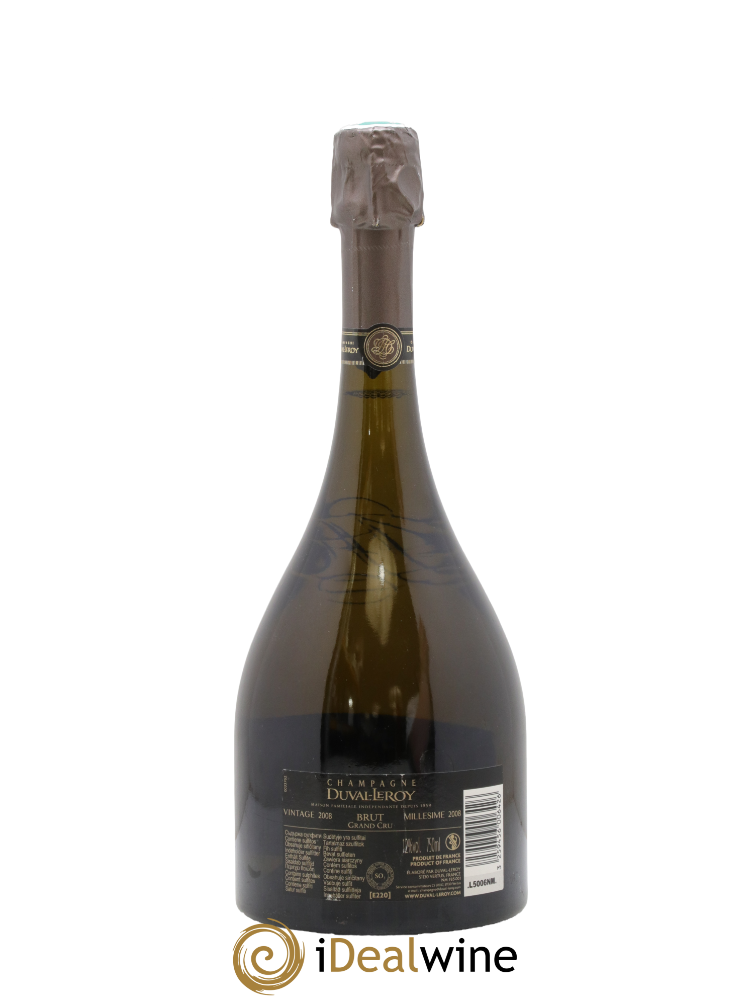 Femme de Champagne Duval-Leroy 2008 - Lot of 1 bottle - 1