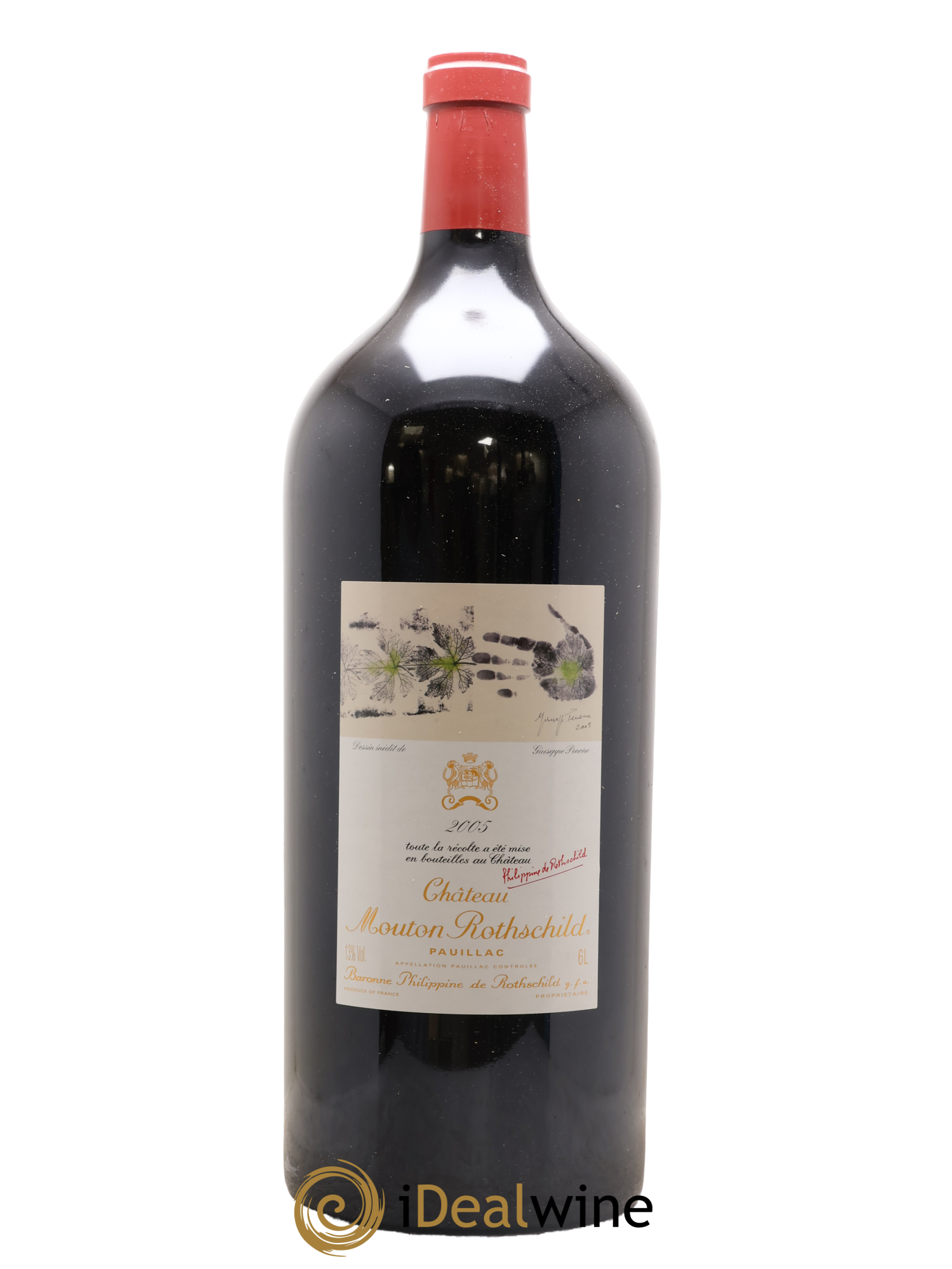 Château Mouton Rothschild 1er Grand Cru Classé 2005 - Lot de 1 impériale - 1