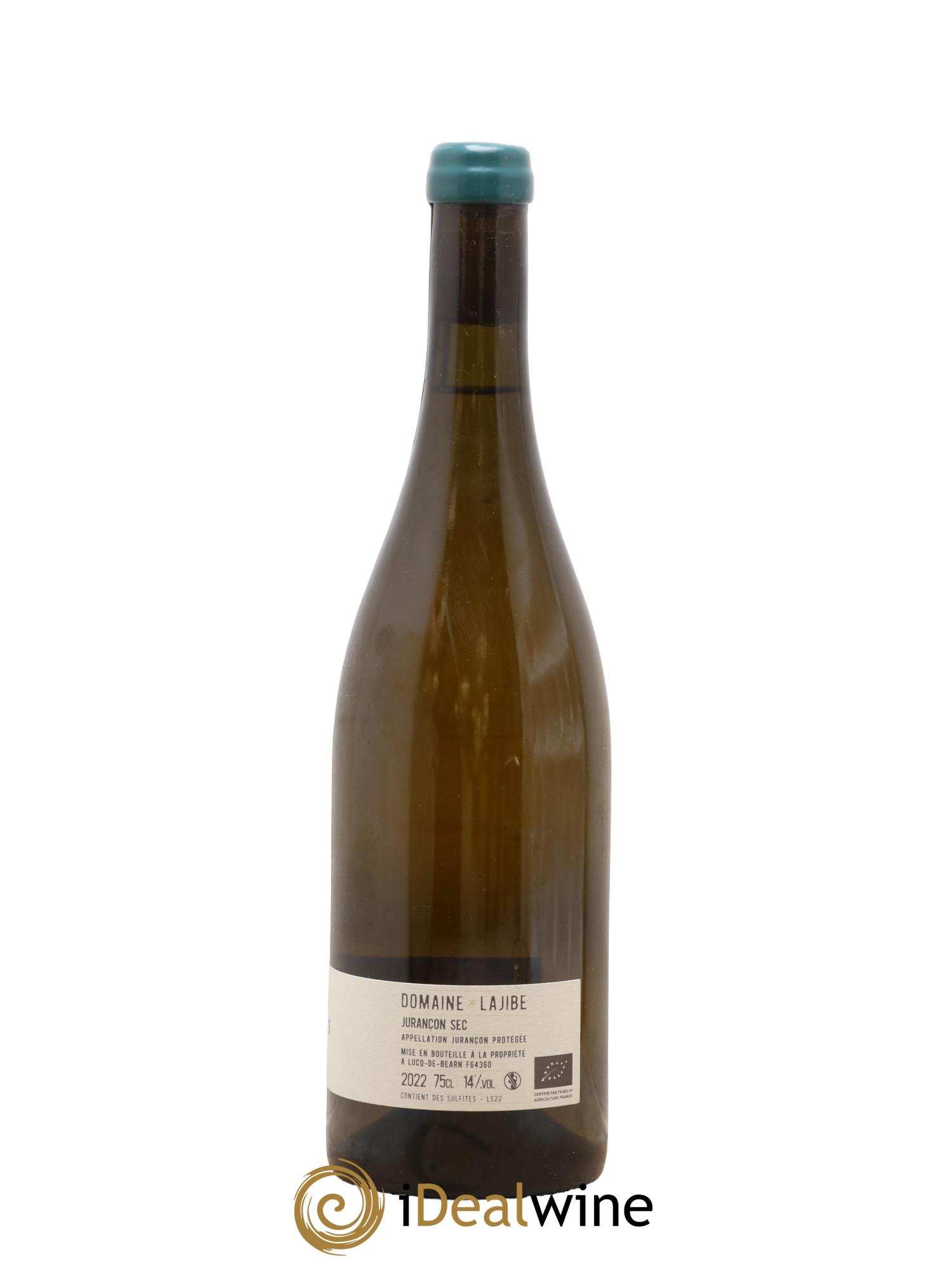 Jurançon sec Serres-Seques Domaine Lajibe - Jean-Baptiste Semmartin 2022 - Posten von 1 Flasche - 1