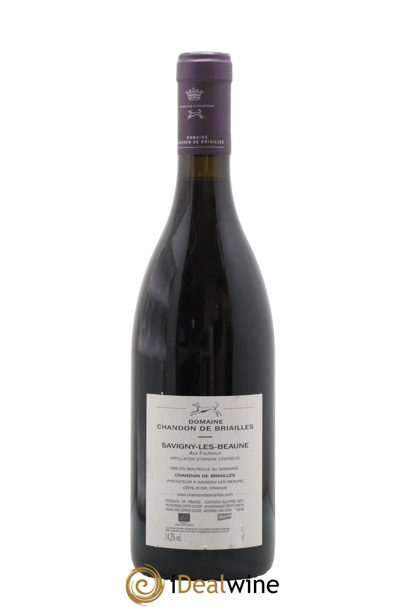 Savigny-lès-Beaune Aux Fournaux Chandon de Briailles 2018 - Lot de 1 bouteille - 1