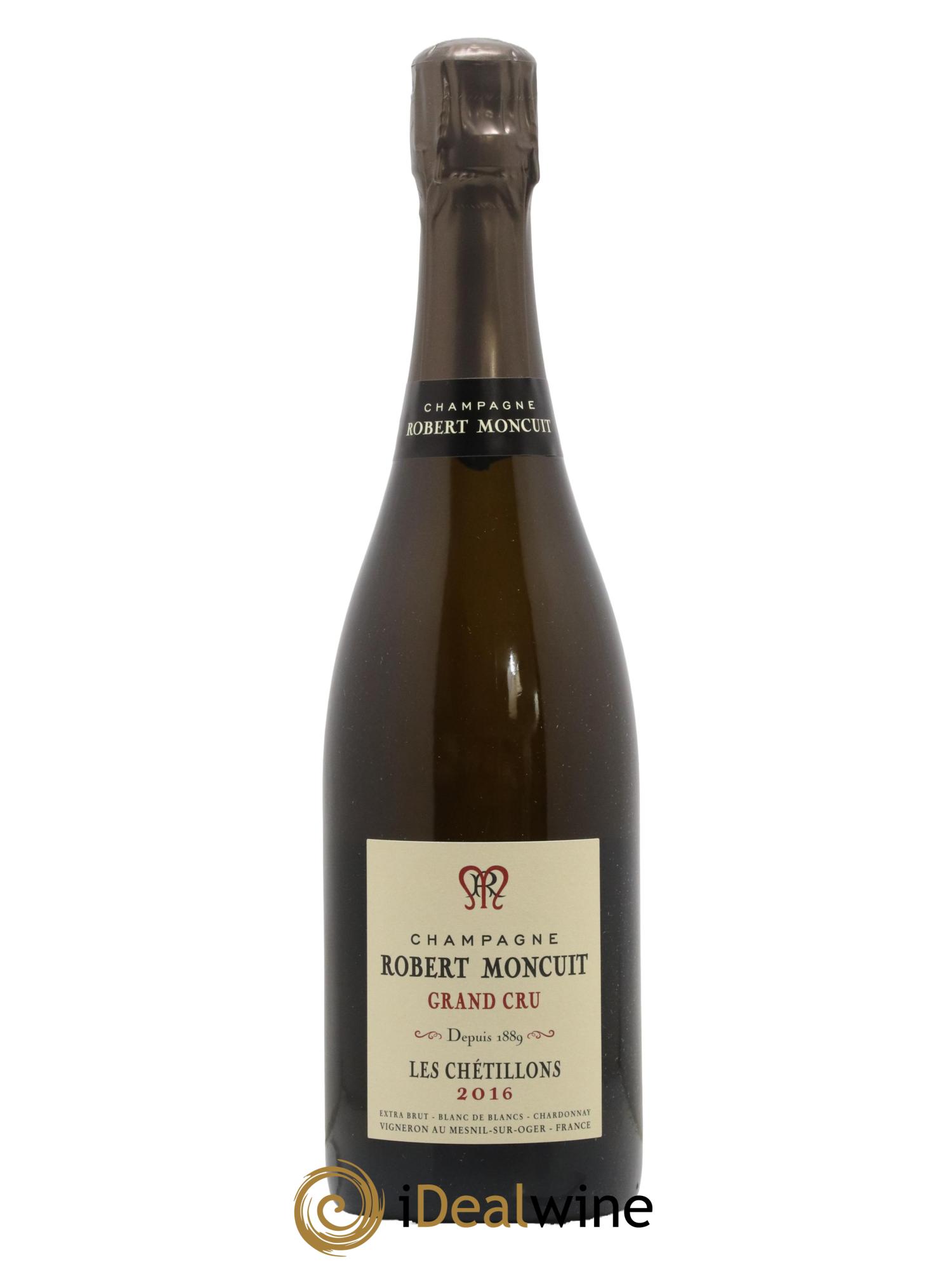 Chétillons Blanc de Blancs Grand Cru Extra-Brut Robert Moncuit 2016 - Lot de 1 bouteille - 0