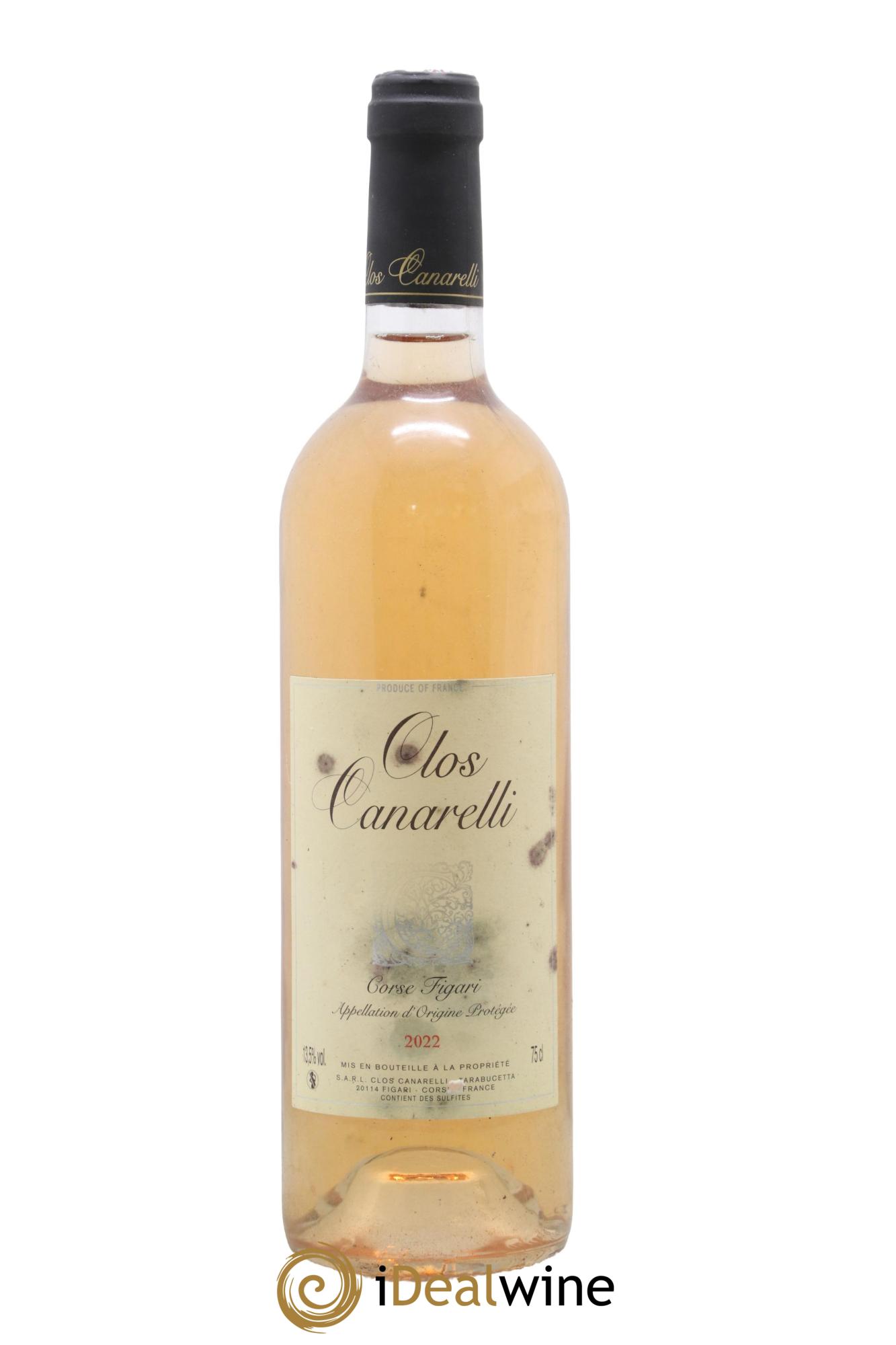 Figari Clos Canarelli 2022 - Lot de 1 bouteille - 0