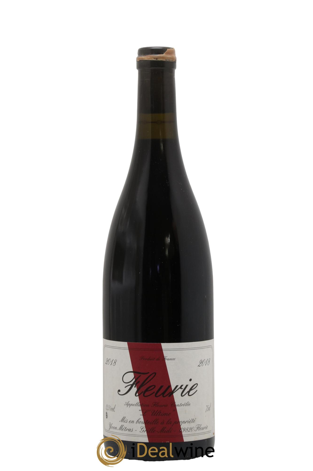 Fleurie l'Ultime Yvon Métras 2018 - Posten von 1 Flasche - 0