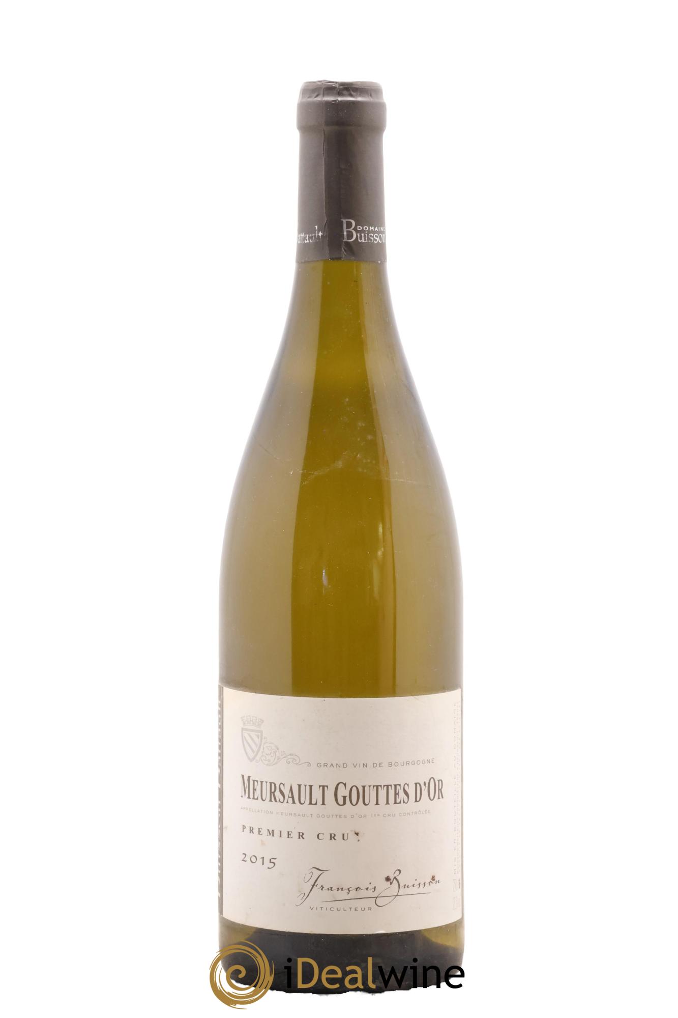 Meursault 1er Cru Goutte D'Or François Buisson 2015 - Lot de 1 bouteille - 0