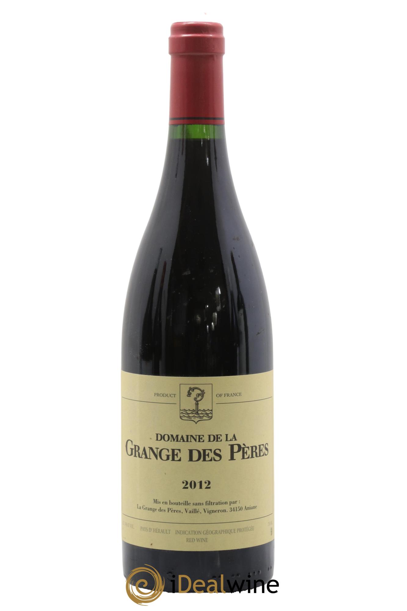 Pays d'Hérault Grange des Pères Laurent Vaillé 2012 - Lot de 1 bouteille - 0