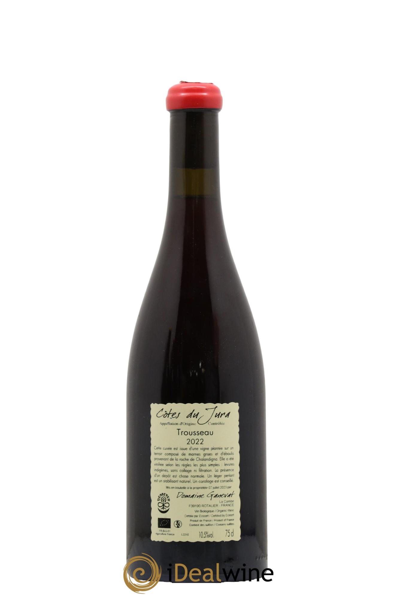 Côtes du Jura Plein Sud Jean-François Ganevat (Domaine) 2022 - Lotto di 1 bottiglia - 1