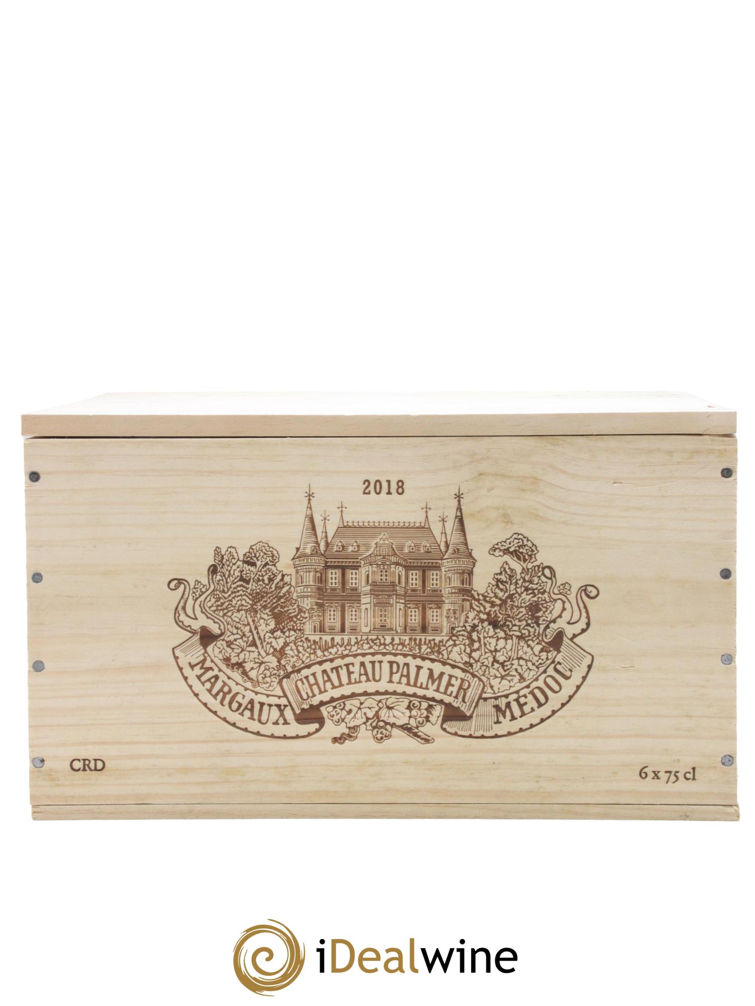 Château Palmer 3ème Grand Cru Classé 2018 - Posten von 6 Flaschen - 5