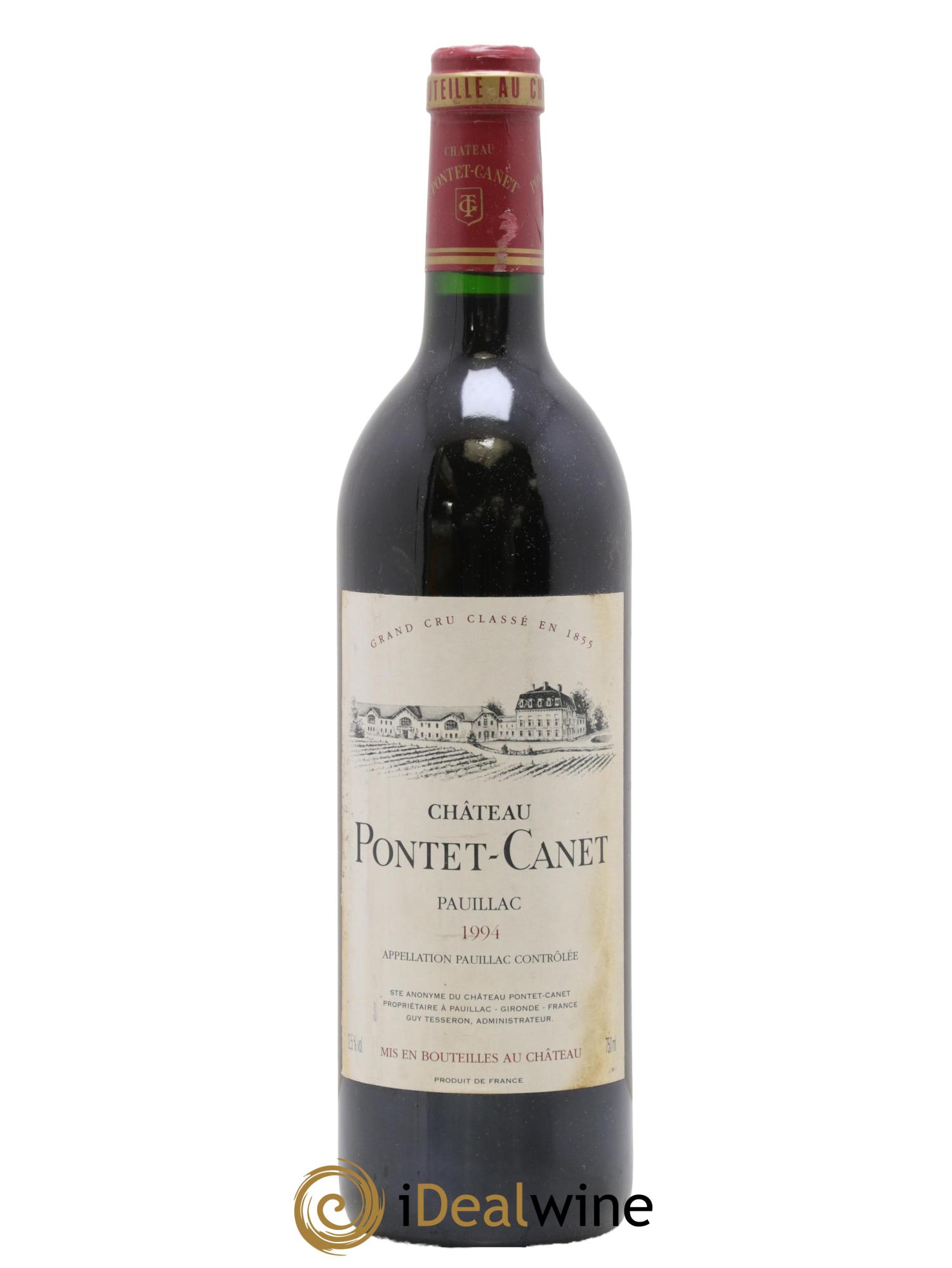 Château Pontet Canet 5ème Grand Cru Classé 1994 - Lot of 1 bottle - 0