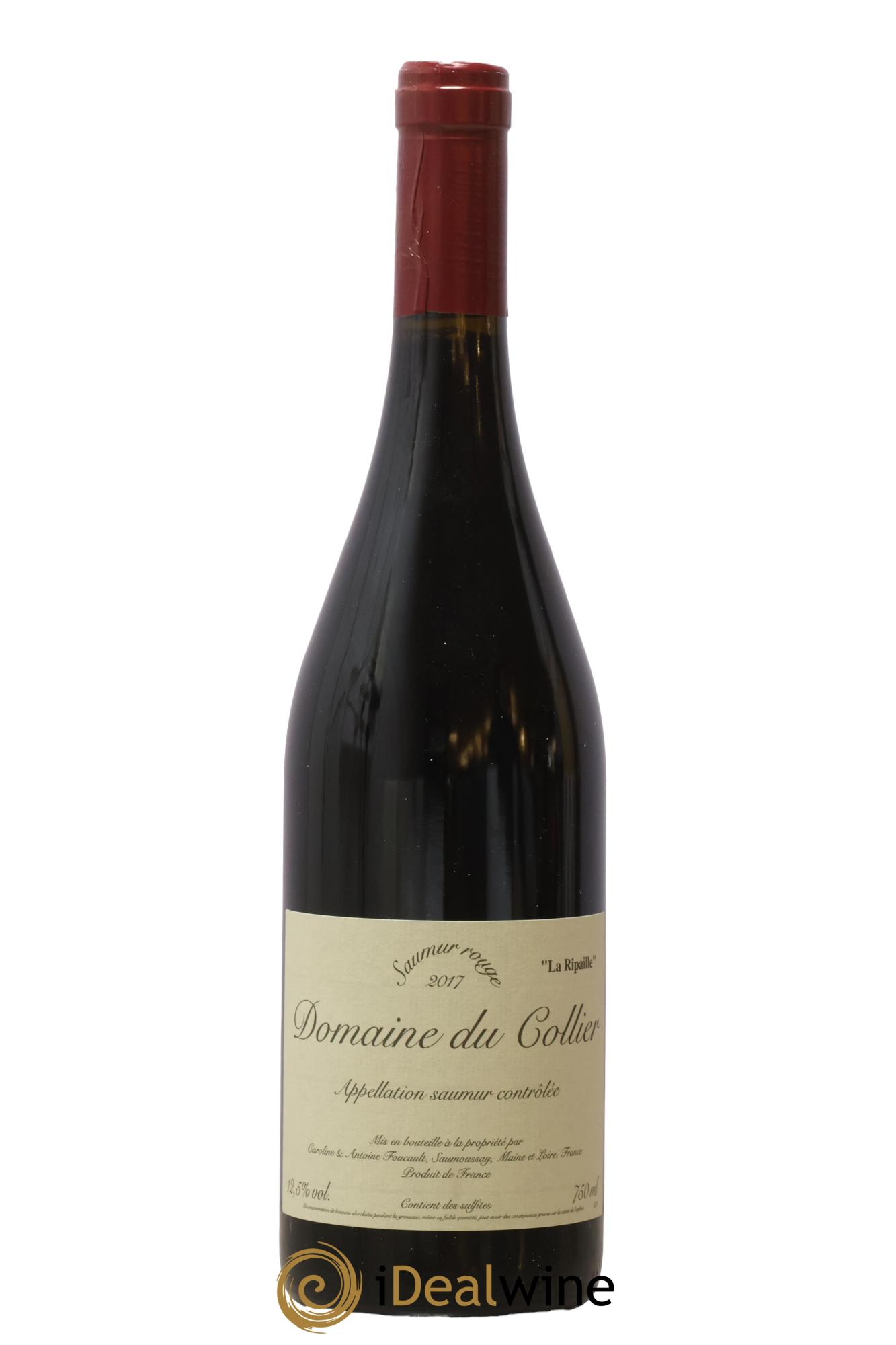 Saumur La Ripaille Domaine du Collier 2017 - Lotto di 1 bottiglia - 0