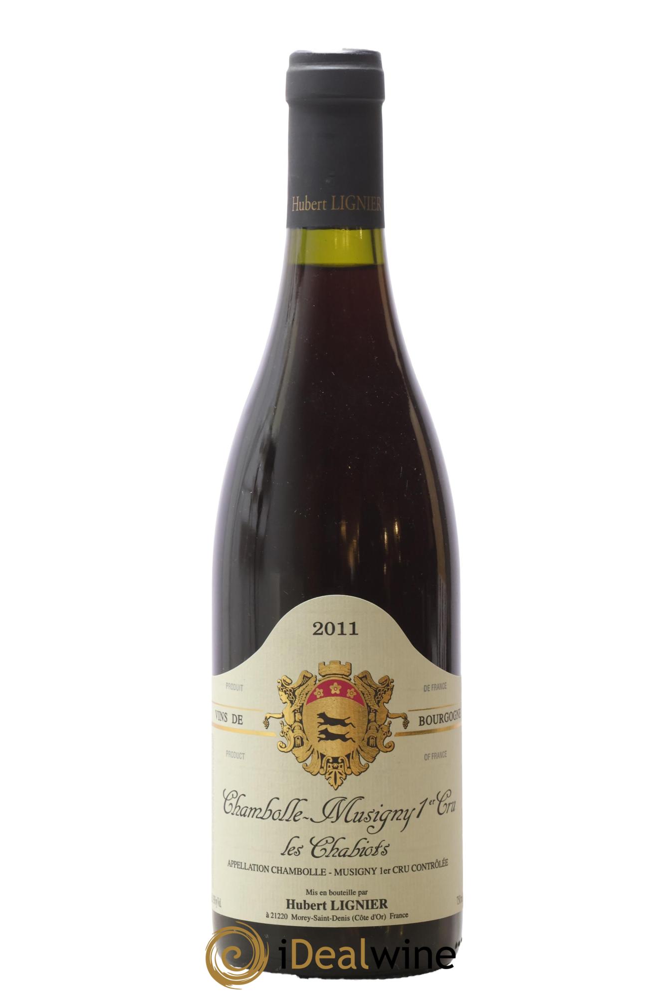 Chambolle-Musigny 1er Cru Les Chabiots Hubert Lignier (Domaine) 2011 - Lot de 1 bouteille - 0