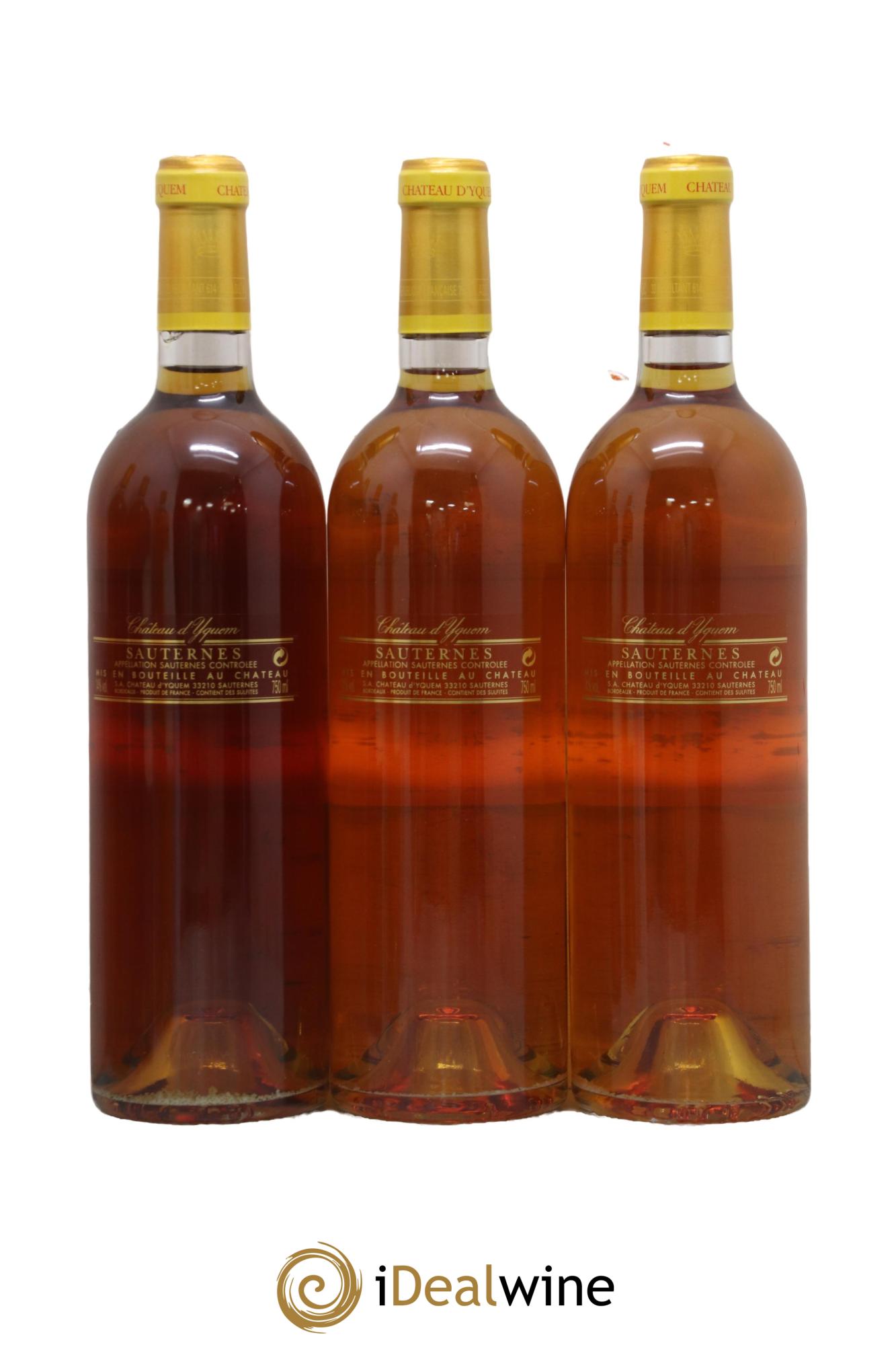 Château d' Yquem 1er Cru Classé Supérieur 2004 - Lot de 6 bouteilles - 3