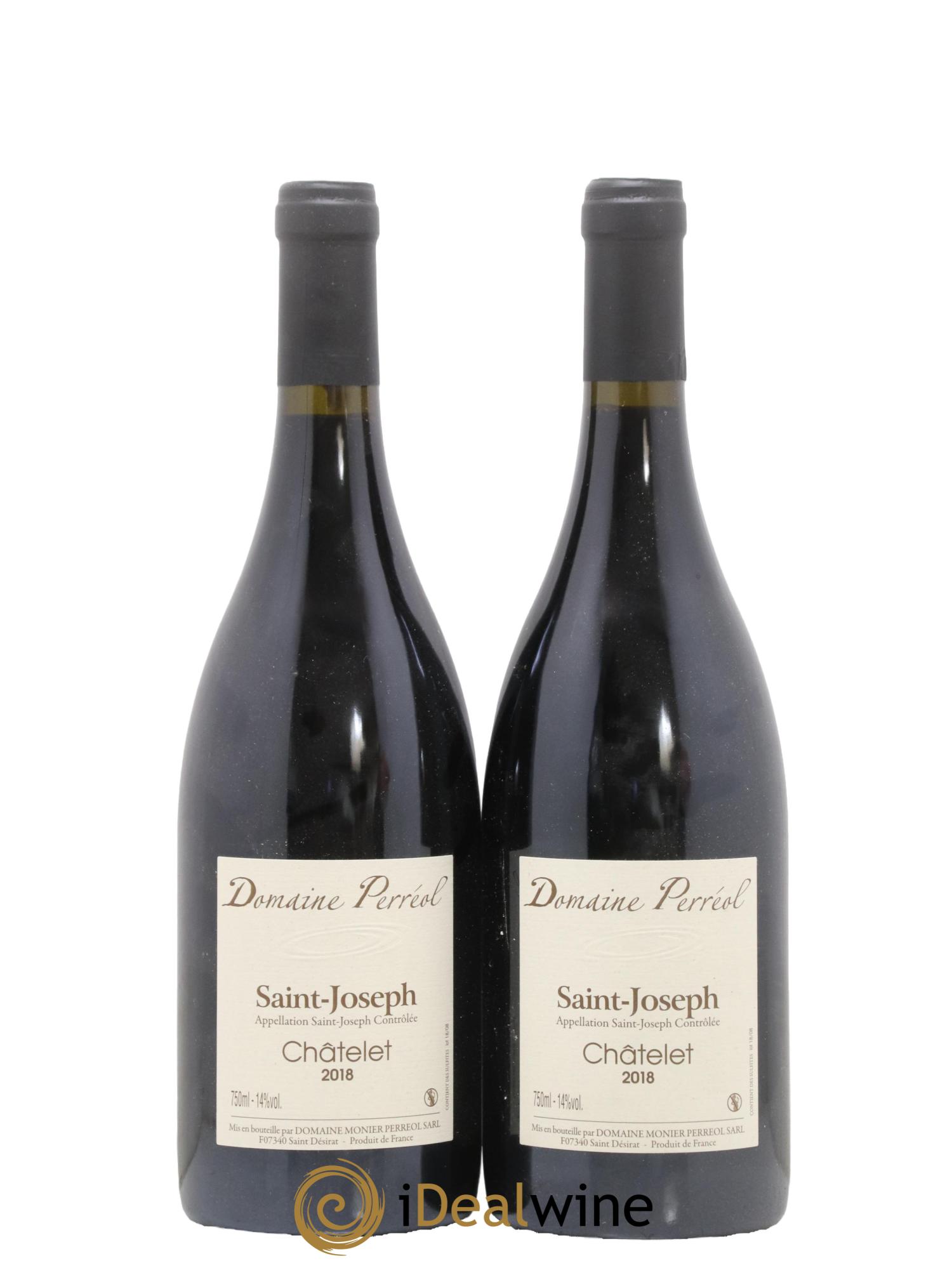 Saint-Joseph Chatelet Monier Perréol 2018 - Lot de 2 bouteilles - 0