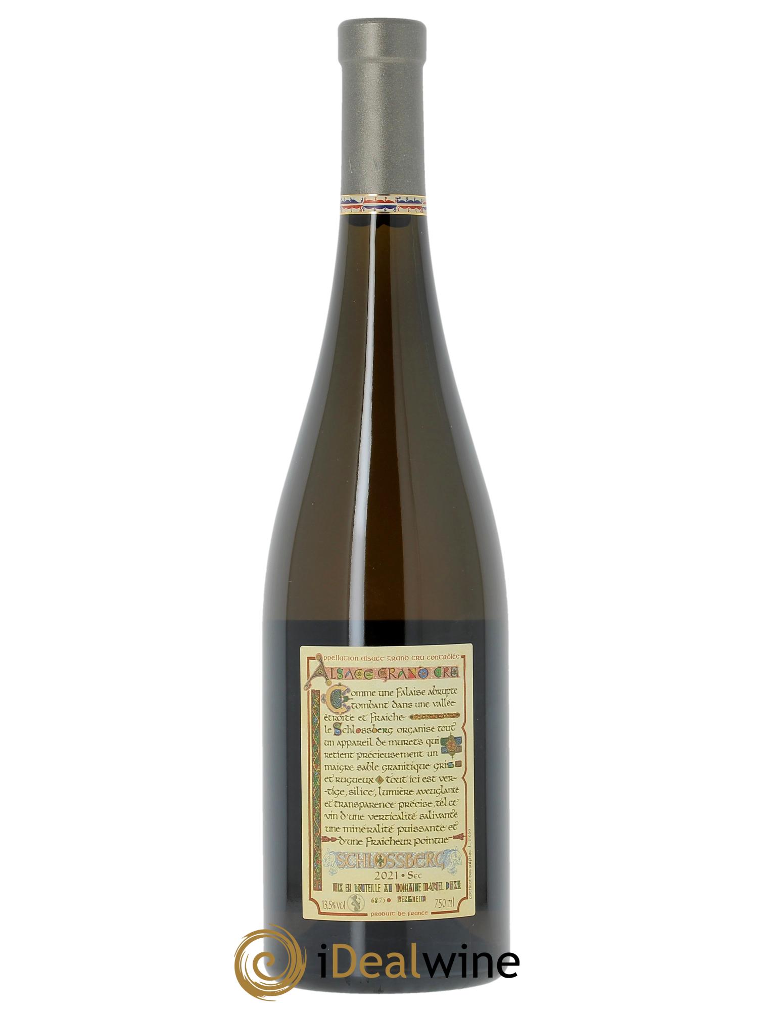 Alsace Grand Cru Schlossberg Marcel Deiss (Domaine) 2021 - Lot de 1 bouteille - 1