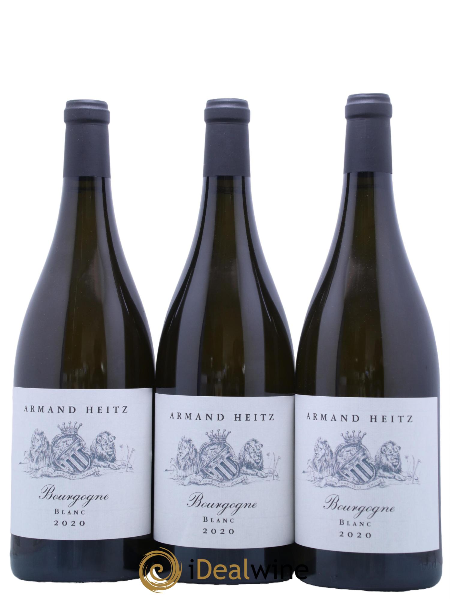 Bourgogne Chardonnay Armand Heitz 2020 - Lot de 3 magnums - 0