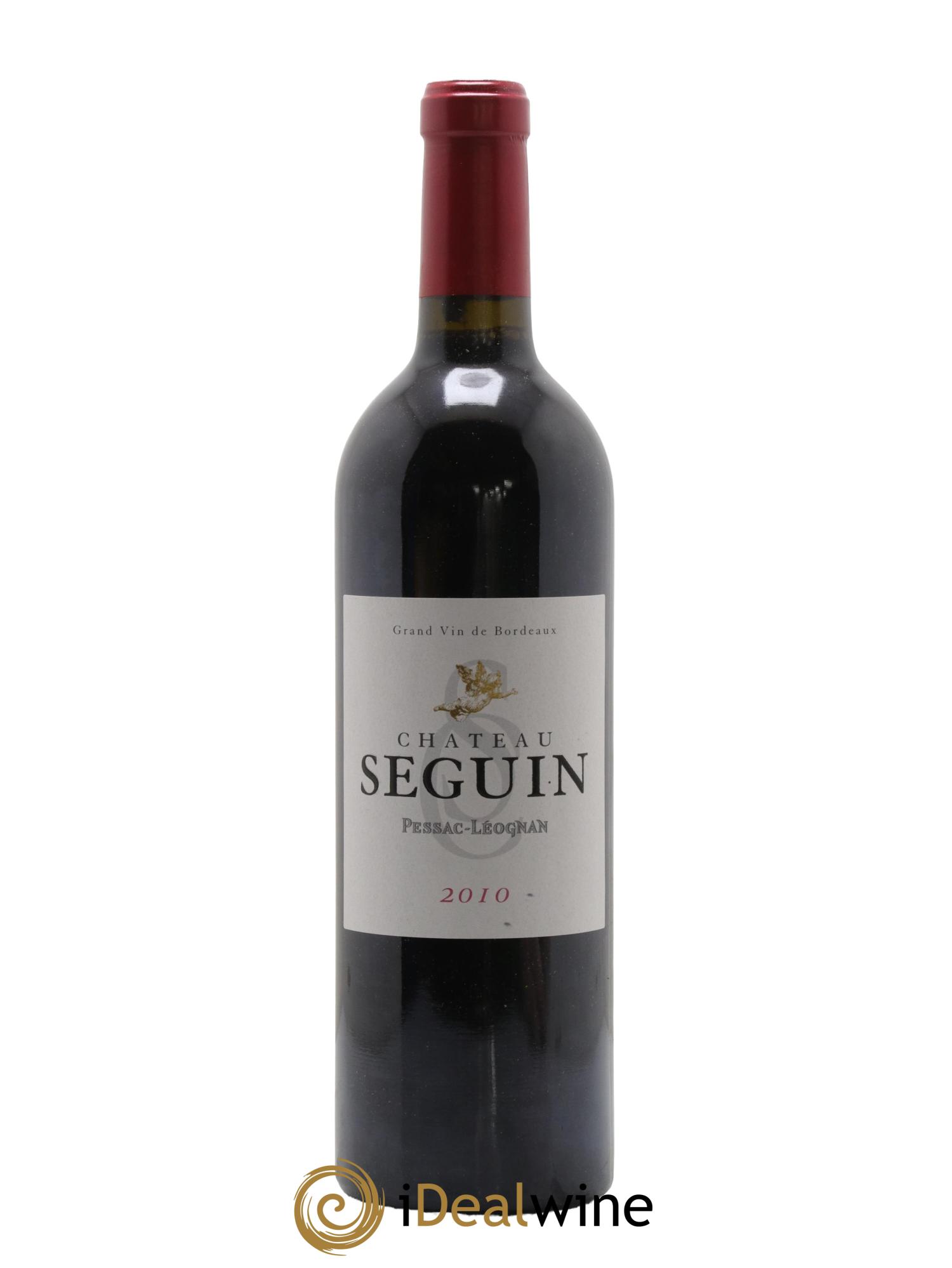 Pessac-Léognan Château Seguin 2010 - Lot de 1 bouteille - 0