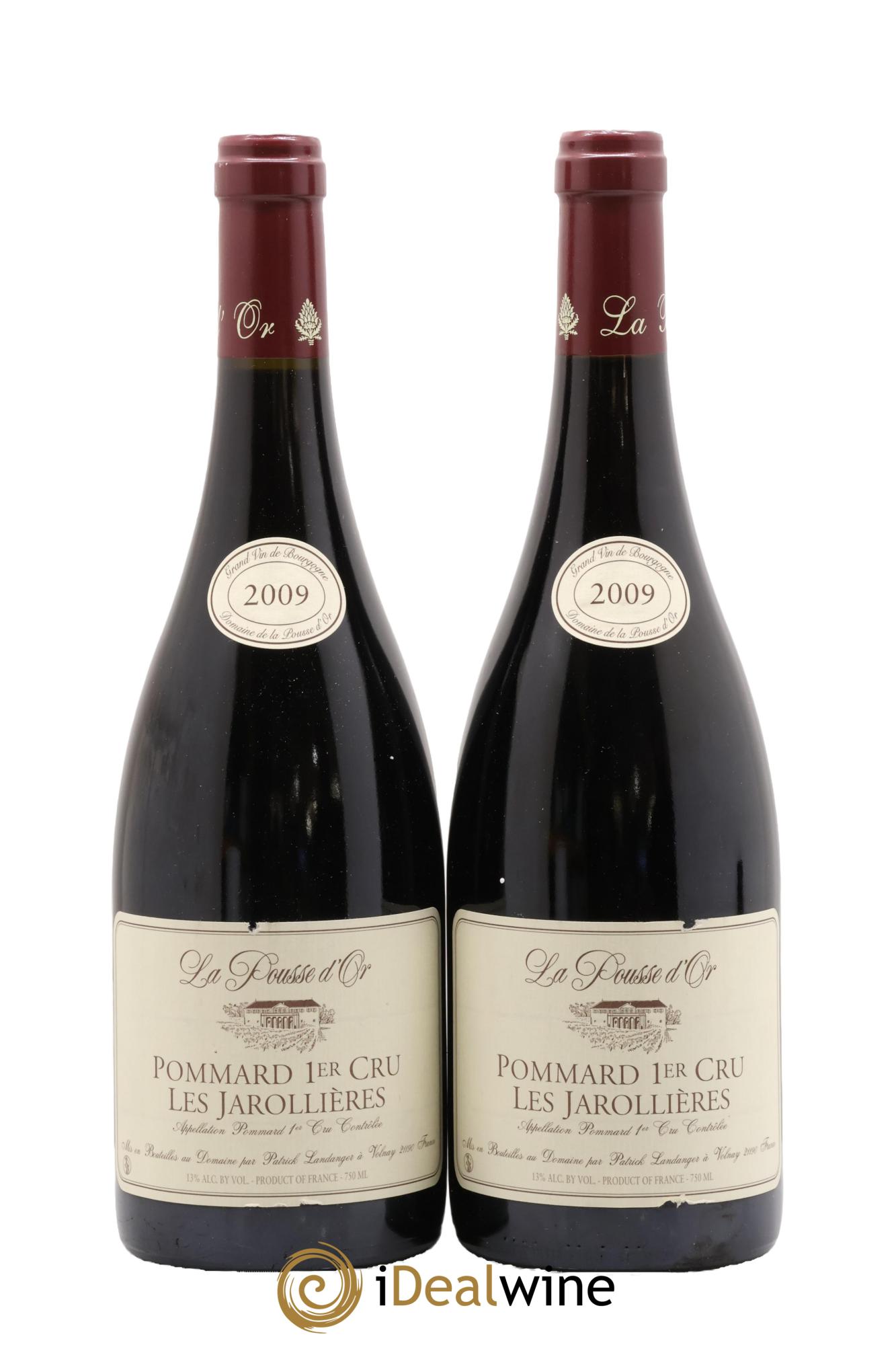 Pommard 1er Cru Les Jarollières La Pousse d'Or (Domaine de) 2009 - Lot de 2 bouteilles - 0