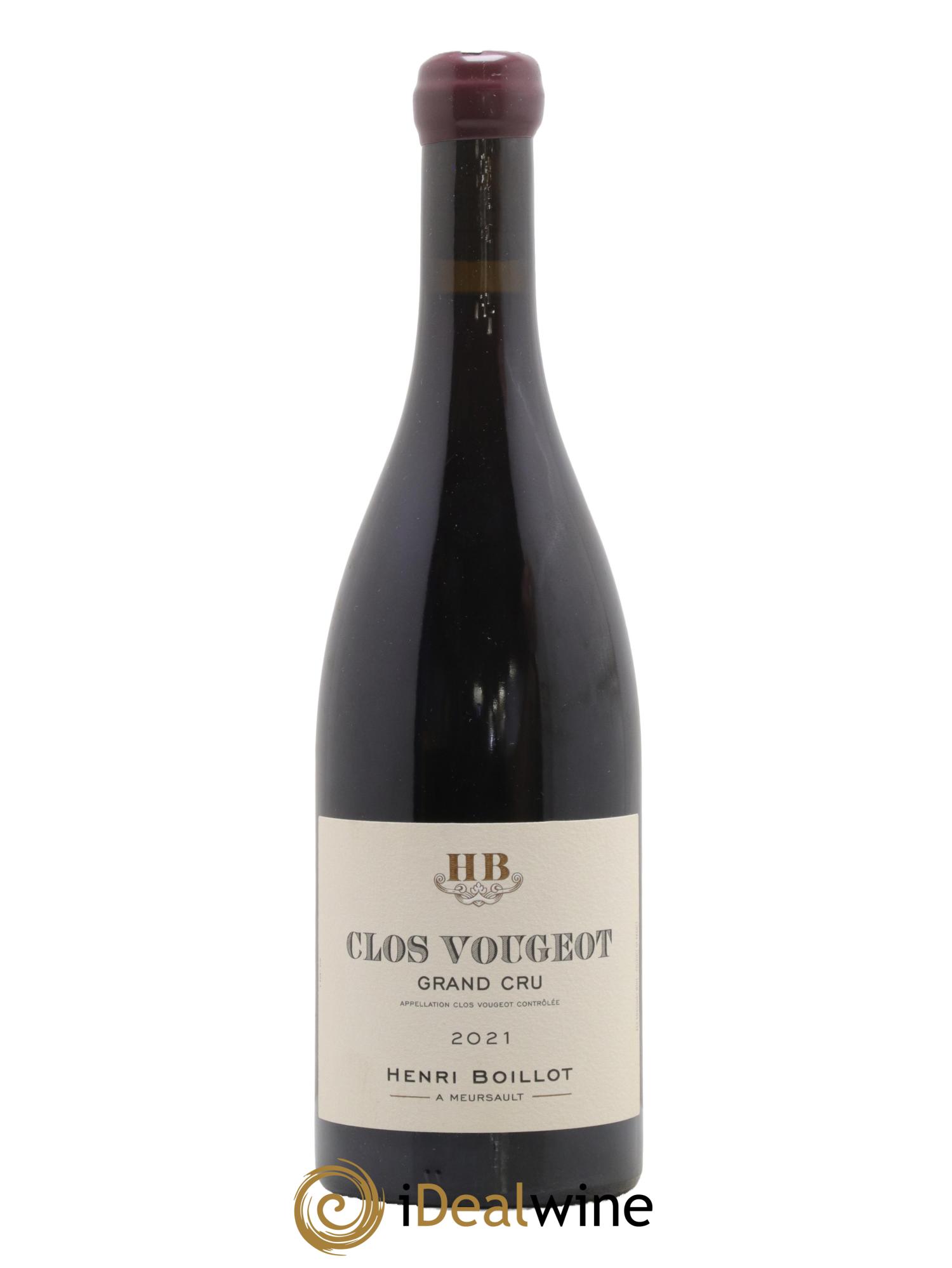 Clos de Vougeot Grand Cru Henri Boillot (Domaine) 2021 - Lotto di 1 bottiglia - 0