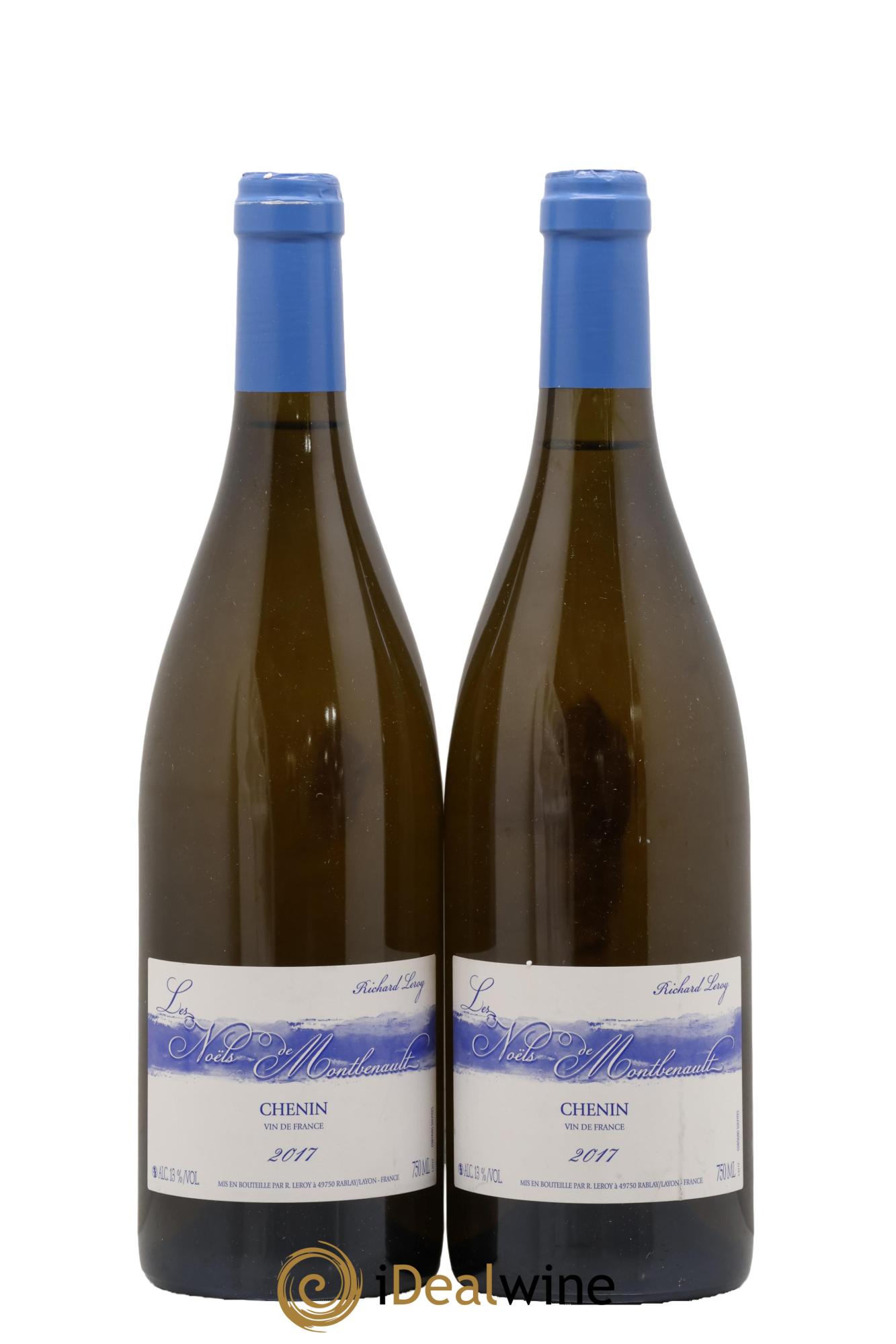 Vin de France Les Noëls de Montbenault Richard Leroy 2017 - Lote de 2 botellas - 0