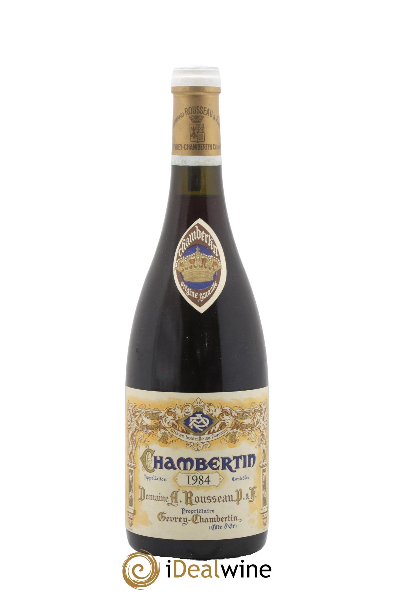Chambertin Grand Cru Armand Rousseau (Domaine) 1984 - Posten von 1 Flasche - 0