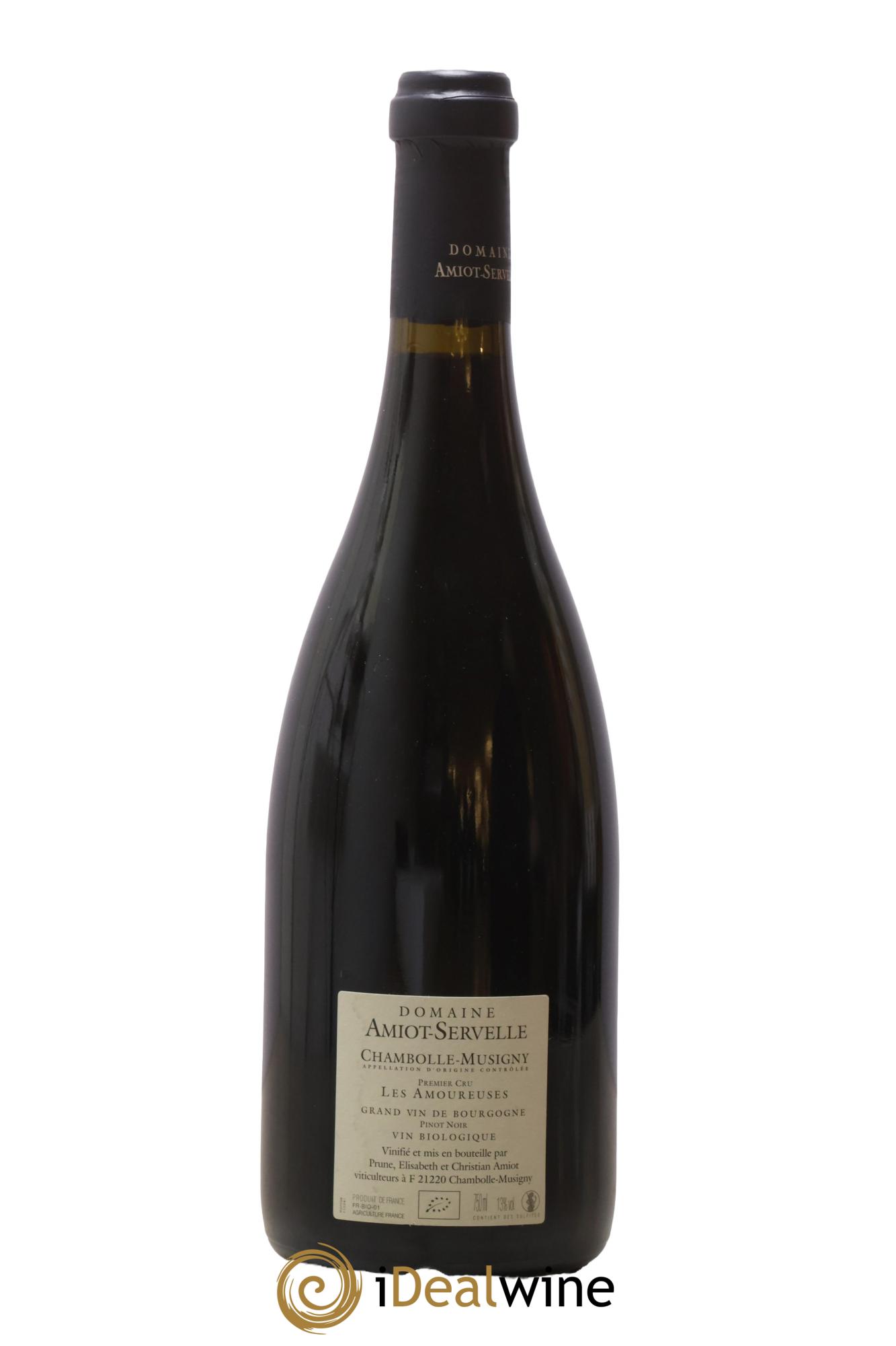 Chambolle-Musigny 1er Cru Les Amoureuses Amiot-Servelle 2016 - Lot of 1 bottle - 1