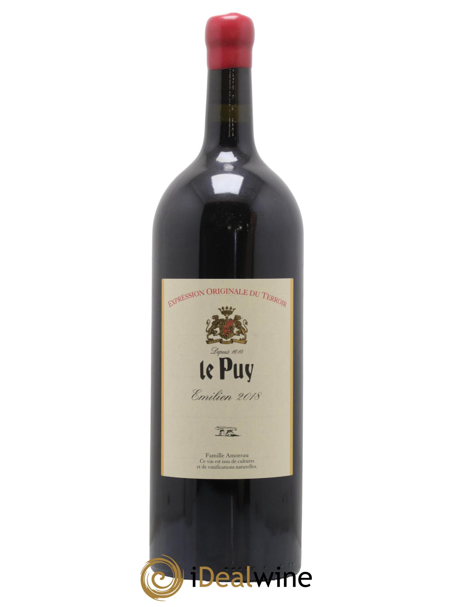Le Puy - Cuvée Emilien 2018 - Lot de 1 magnum - 0
