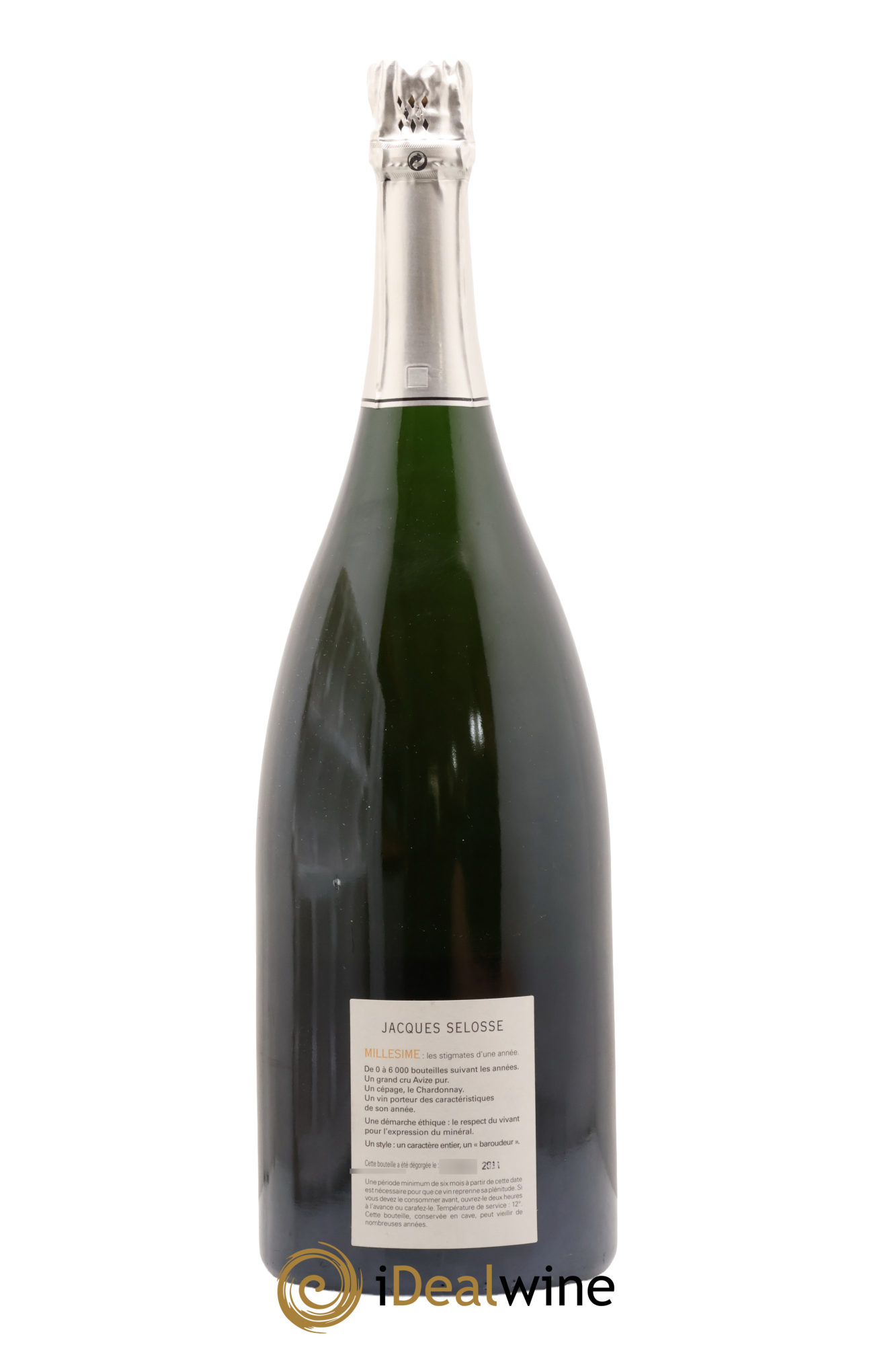 Grand Cru Blanc de Blancs Brut Jacques Selosse 1999 - Lot de 1 magnum - 1