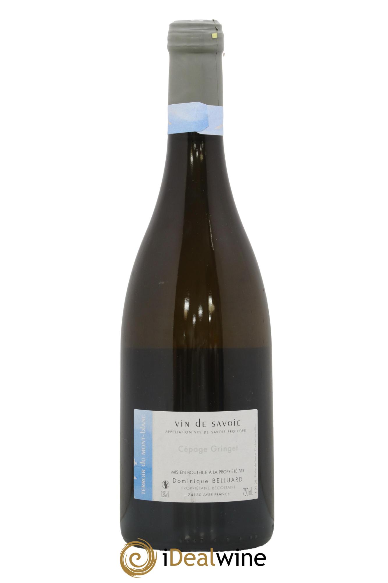 Vin de Savoie Eponyme Domaine Belluard 2020 - Lot de 1 bouteille - 1
