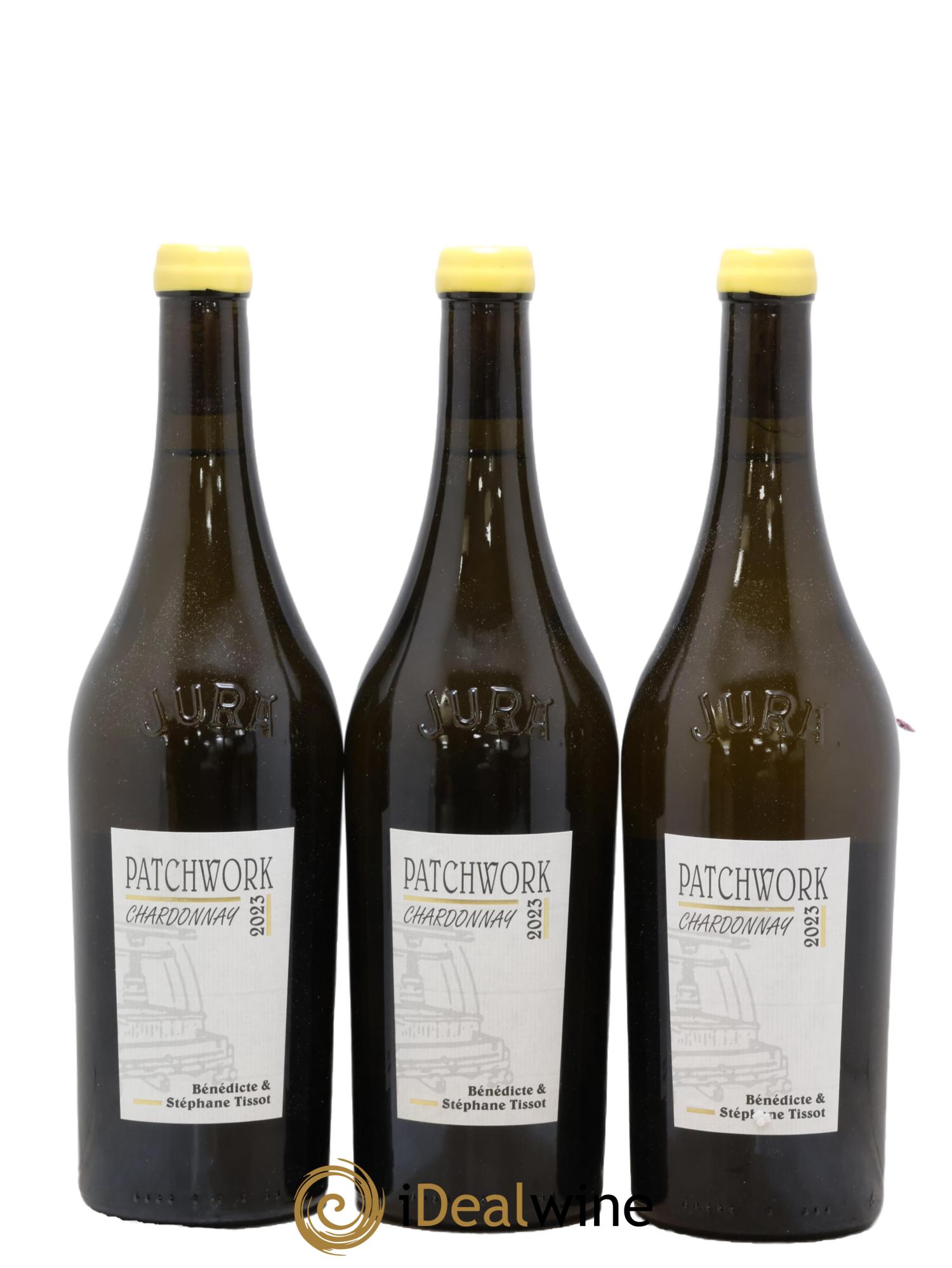 Arbois Patchwork Bénédicte et Stéphane Tissot 2023 - Lot de 3 bouteilles - 0