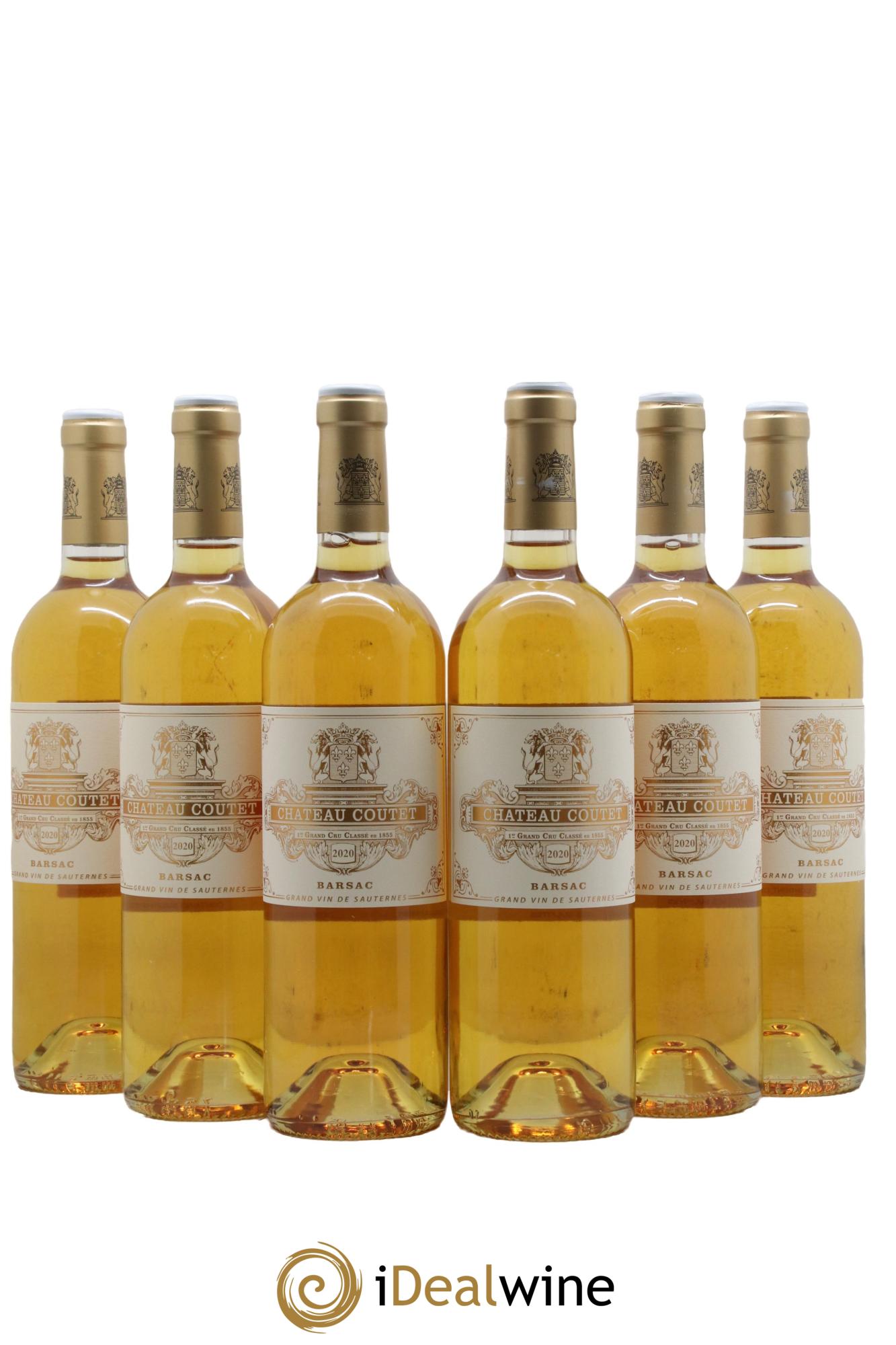Château Coutet 1er Grand Cru Classé 2020 - Lot de 6 bouteilles - 0