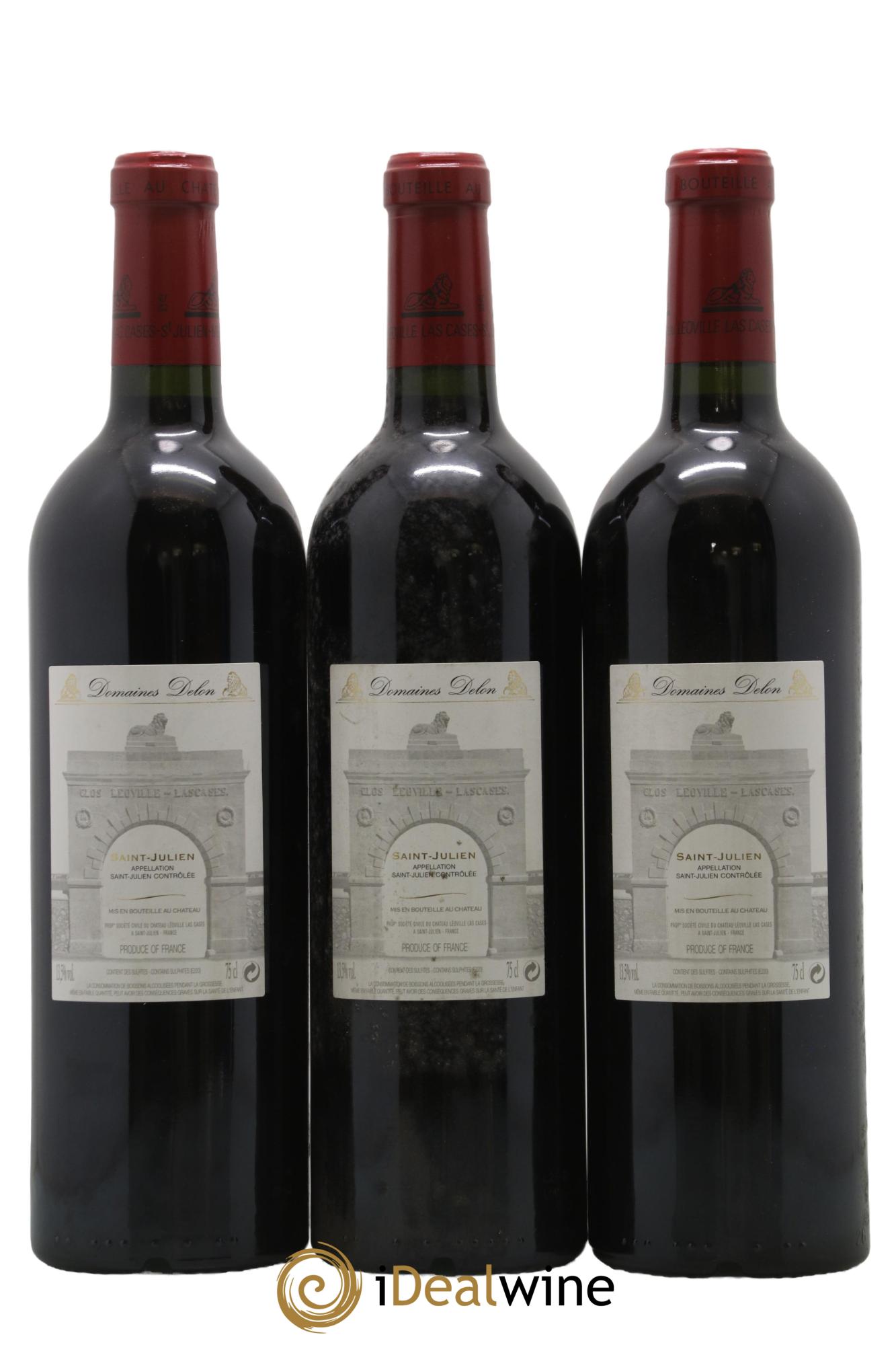Château Léoville Las Cases 2ème Grand Cru Classé 2009 - Lot of 3 bottles - 1