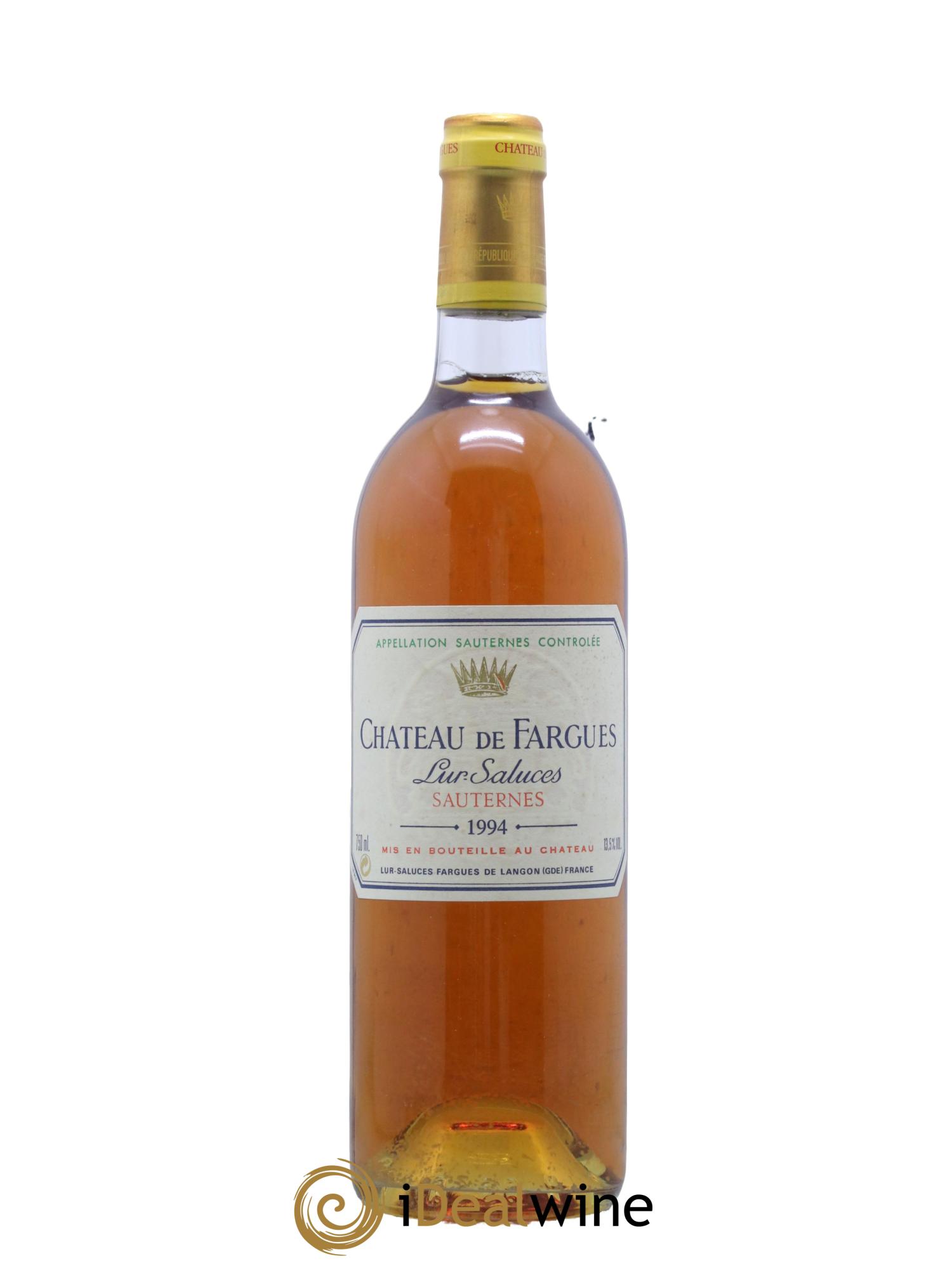 Château de Fargues 1994 - Posten von 1 Flasche - 0