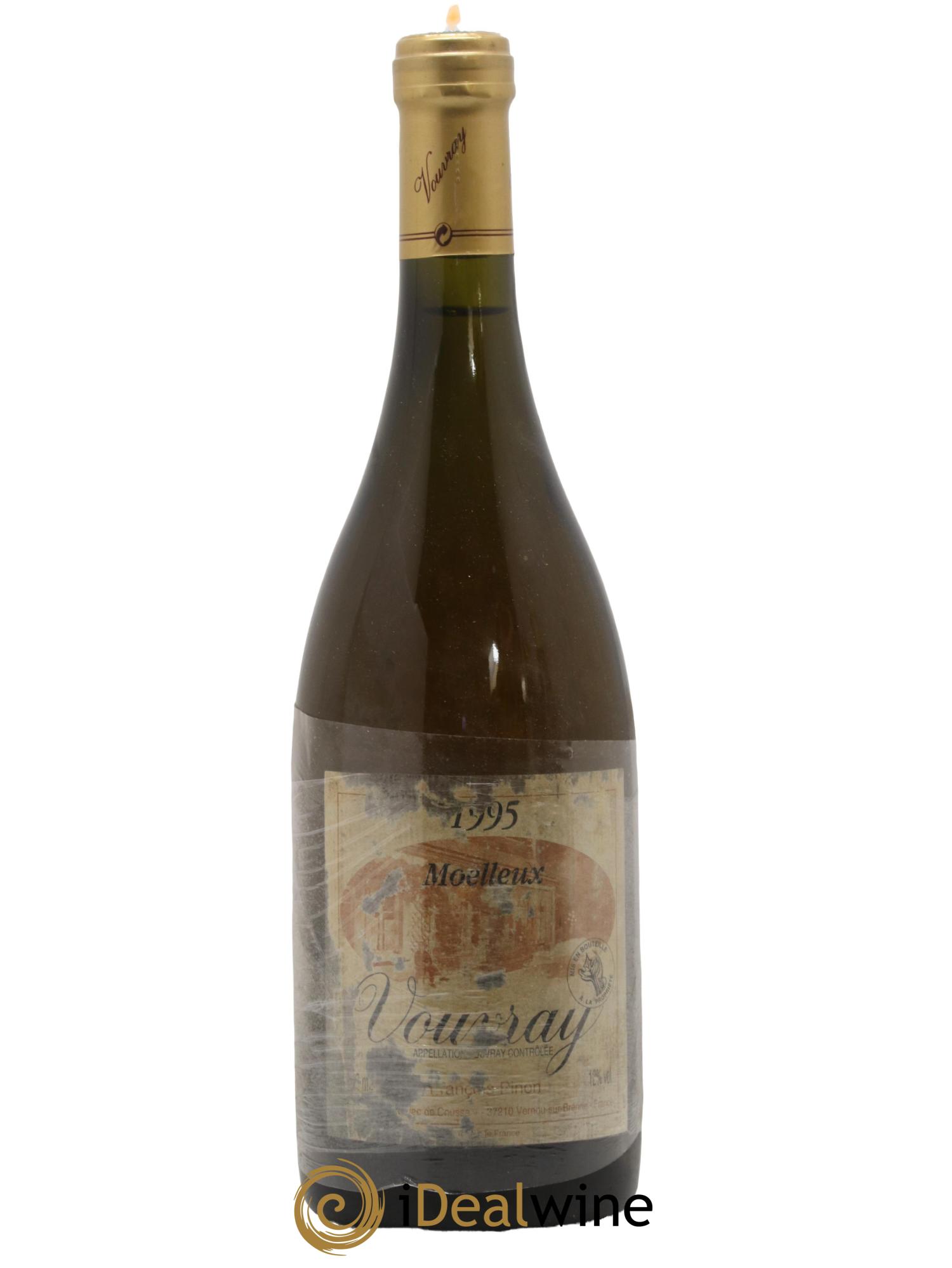 Vouvray Le Moelleux Domaine François Pinon 1995 - Lot de 1 bouteille - 0